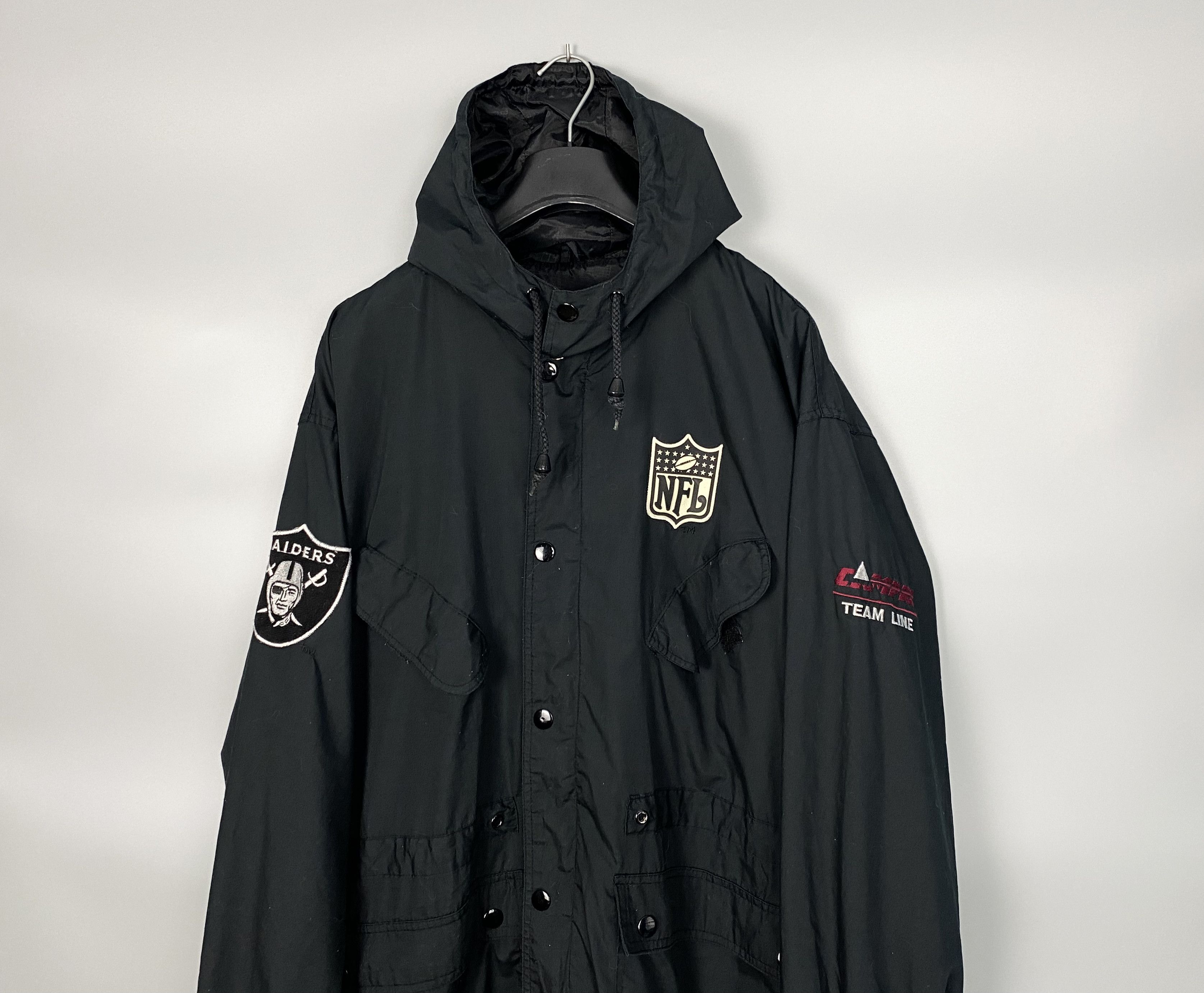 NFL RARE 1991 Vintage Oakland Los Angeles Raiders NFL Fishtail Size US L / EU 52-54 / 3 - 10 Thumbnail