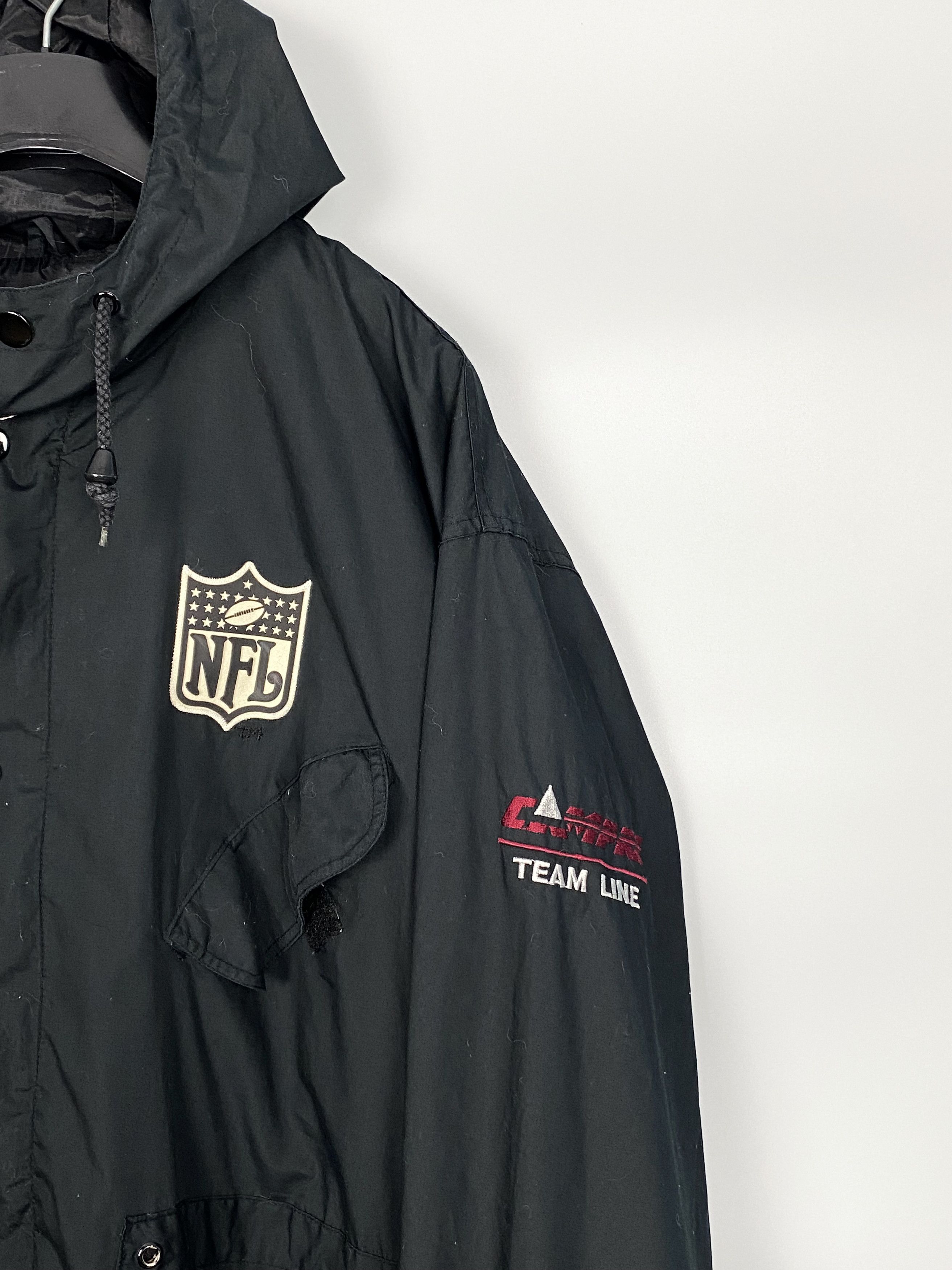 NFL RARE 1991 Vintage Oakland Los Angeles Raiders NFL Fishtail Size US L / EU 52-54 / 3 - 12 Thumbnail