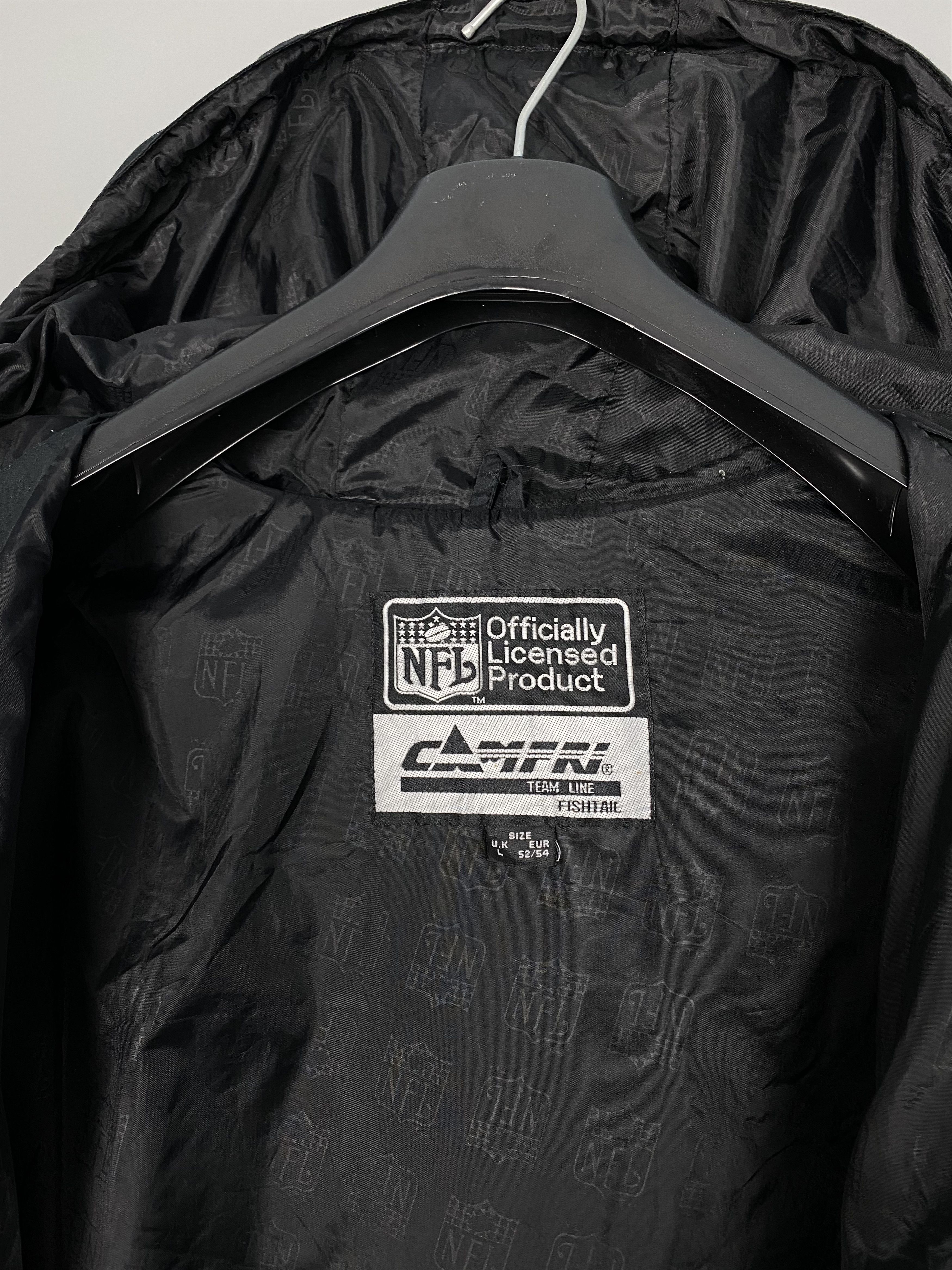 NFL RARE 1991 Vintage Oakland Los Angeles Raiders NFL Fishtail Size US L / EU 52-54 / 3 - 16 Thumbnail