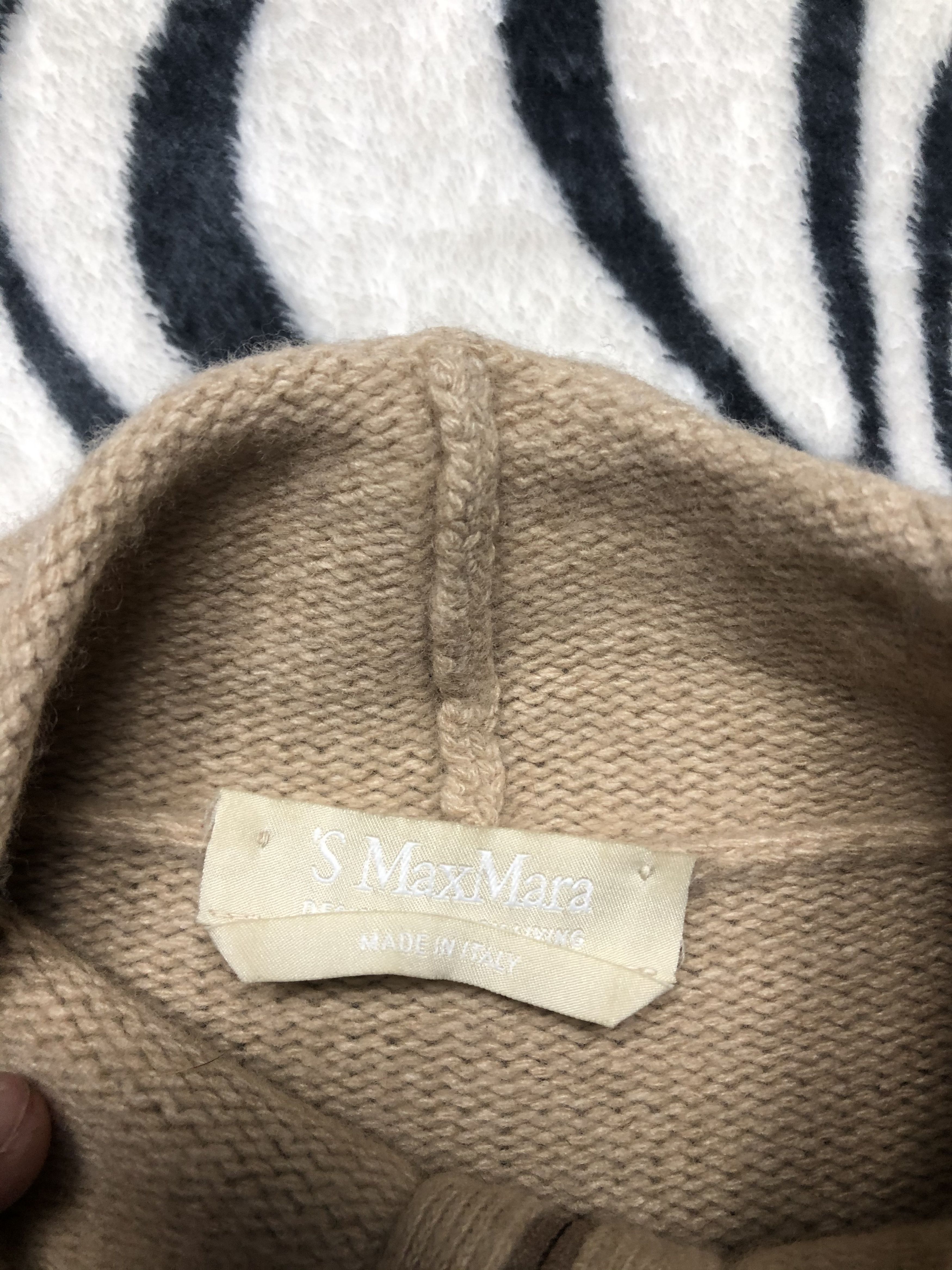 Max Mara Max Mara Vintage Wool Knit Zip Sweater Knitwear Size XL / US 12-14 / IT 48-50 - 4 Thumbnail