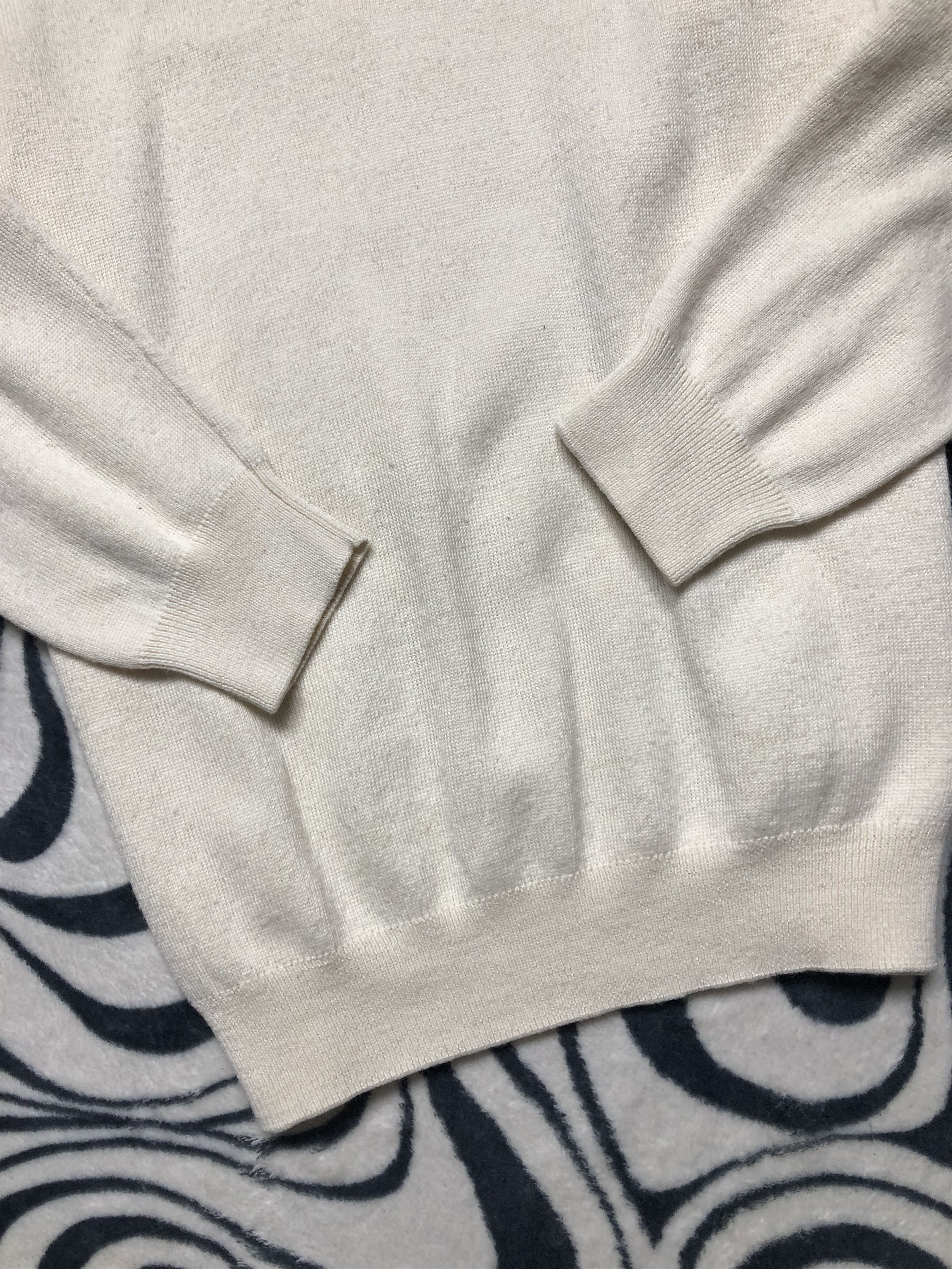 Lacoste Lacoste Vintage Mens Wool Sweater Size US XL / EU 56 / 4 - 3 Thumbnail