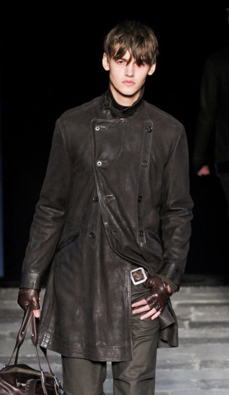 John Varvatos Suede trench coat. 50 Size US M / EU 48-50 / 2 - 5 Thumbnail
