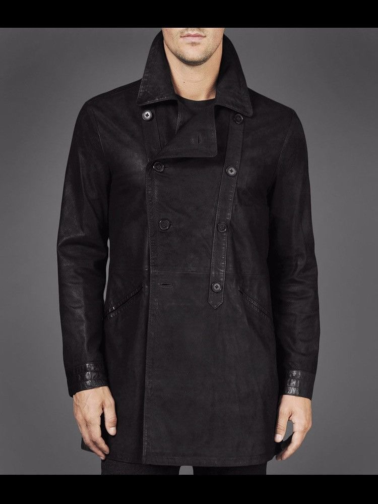 John Varvatos Suede trench coat. 50 Size US M / EU 48-50 / 2 - 4 Thumbnail