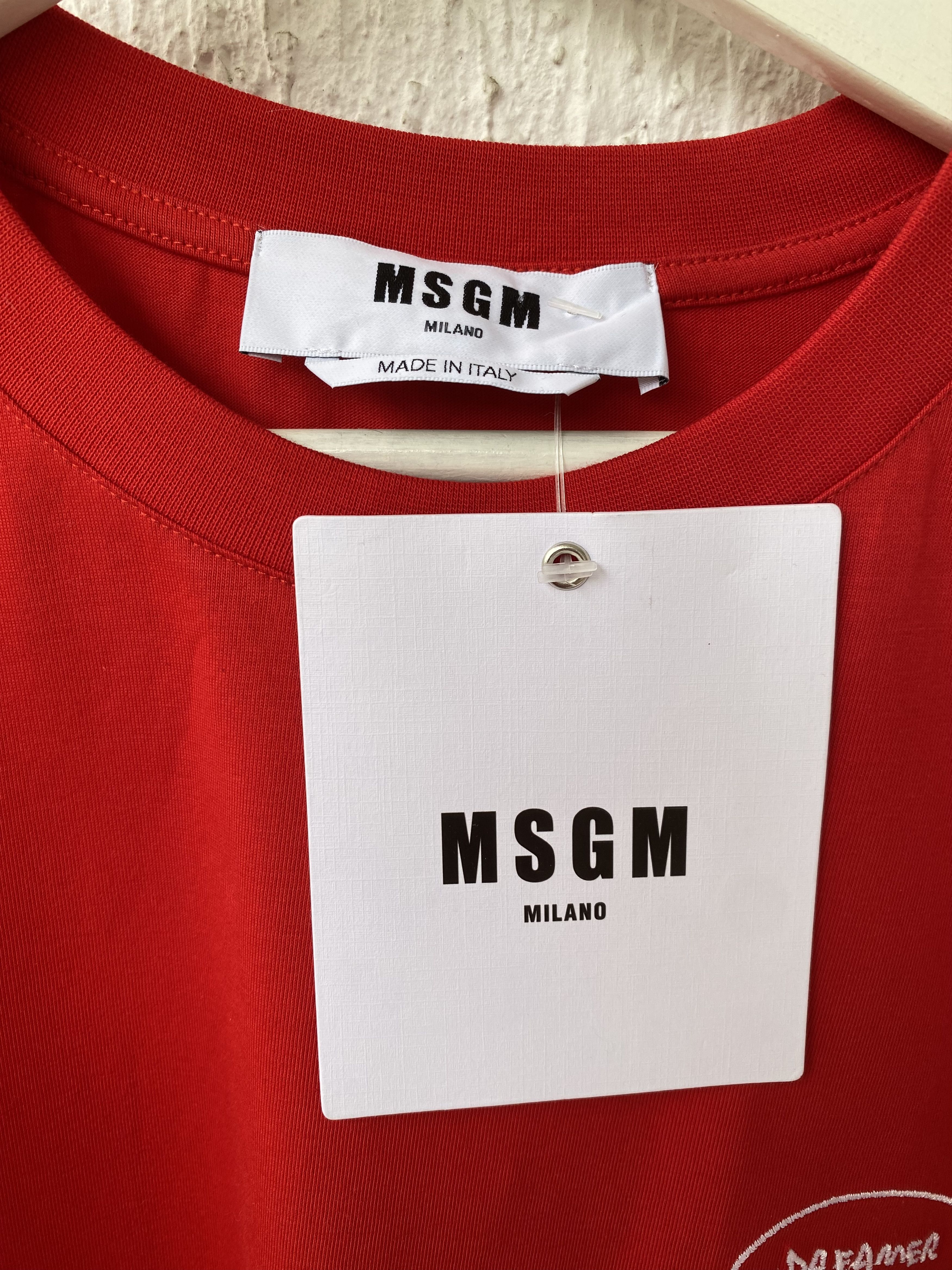 MSGM BNWT red dreamer tee Size US XL / EU 56 / 4 - 3 Thumbnail