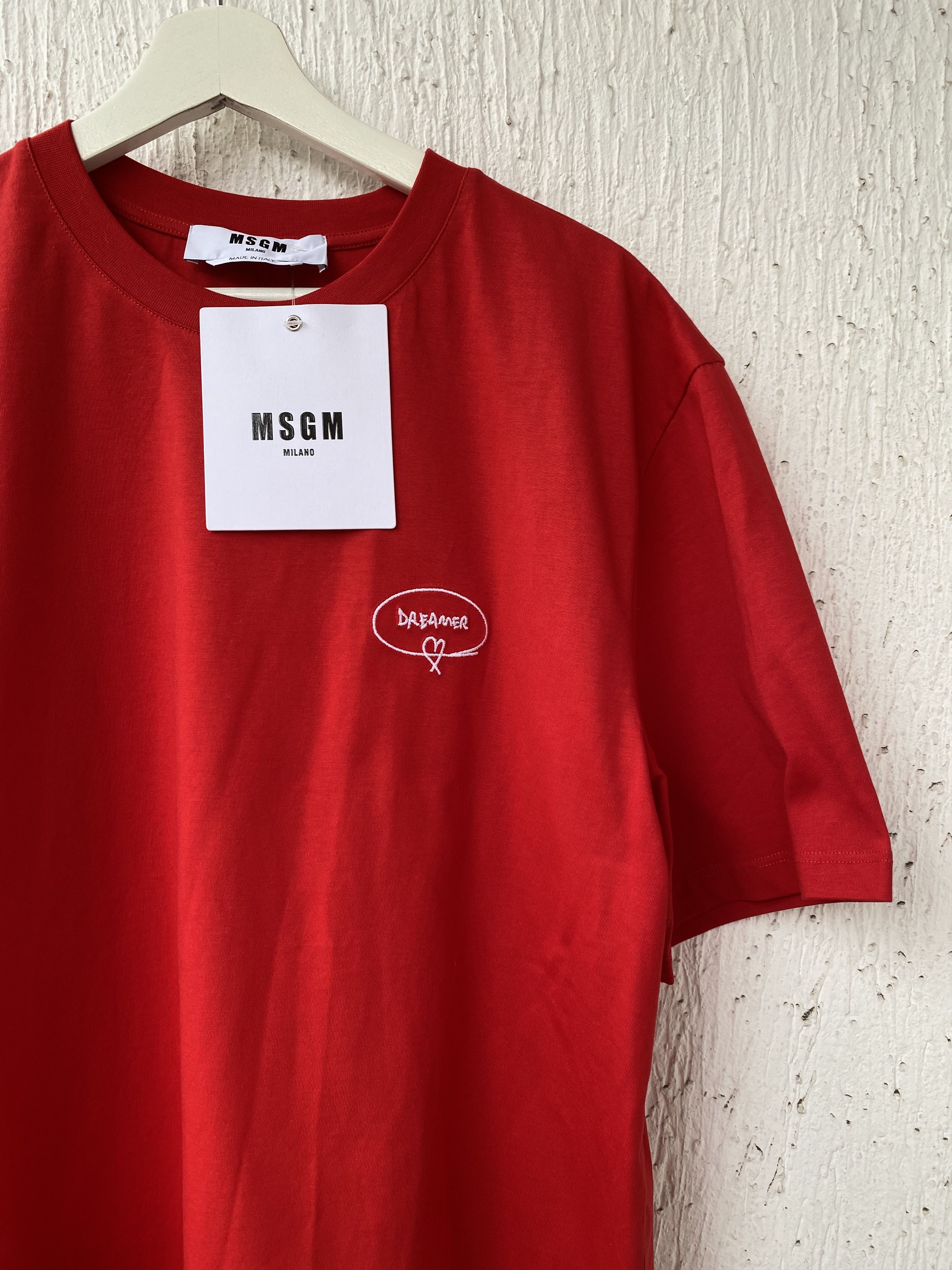 MSGM BNWT red dreamer tee Size US XL / EU 56 / 4 - 2 Thumbnail