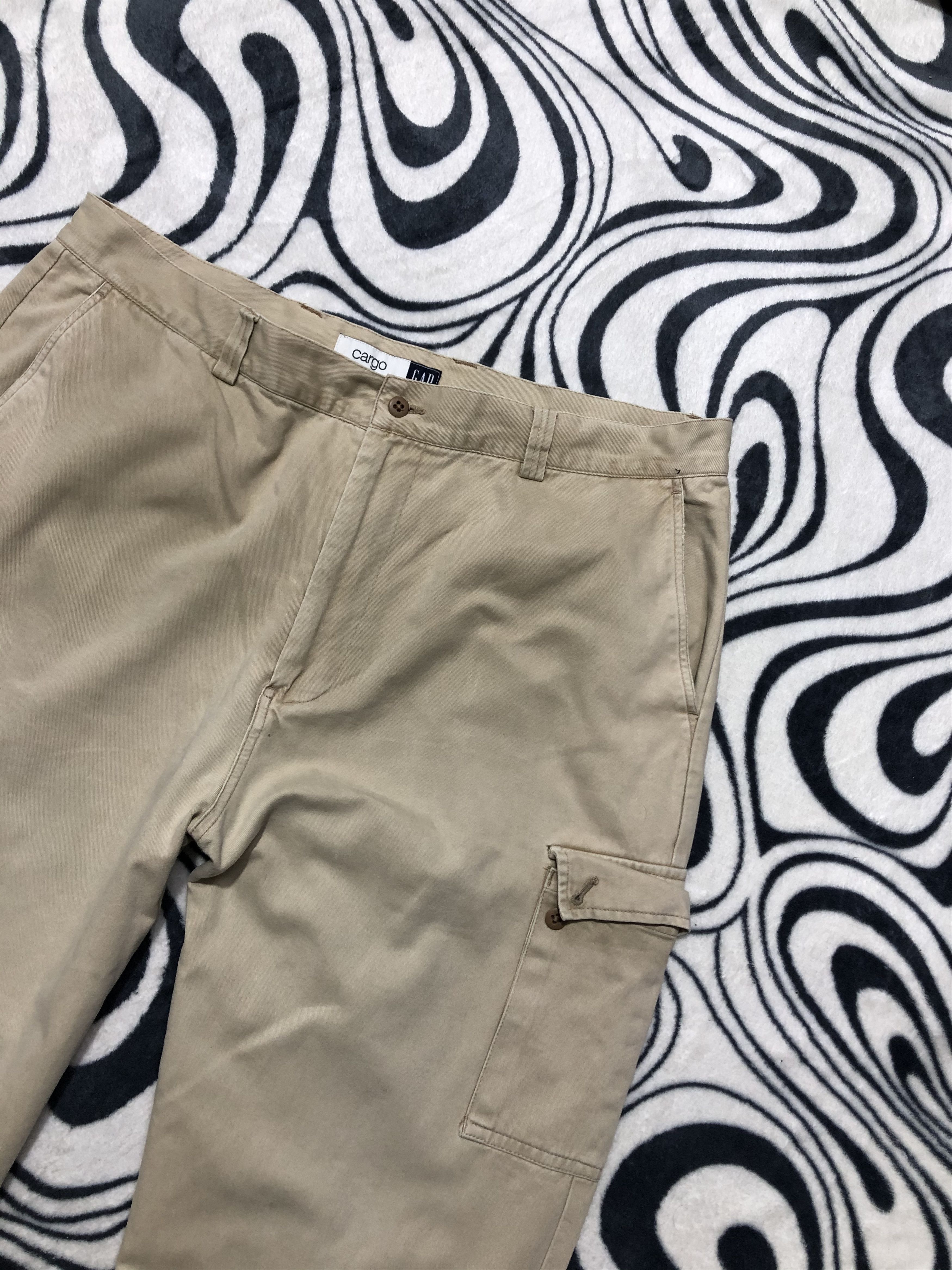 Gap Gap Mens Multipocket Cargo Pants Y2K Size US 38 / EU 54 - 4 Thumbnail