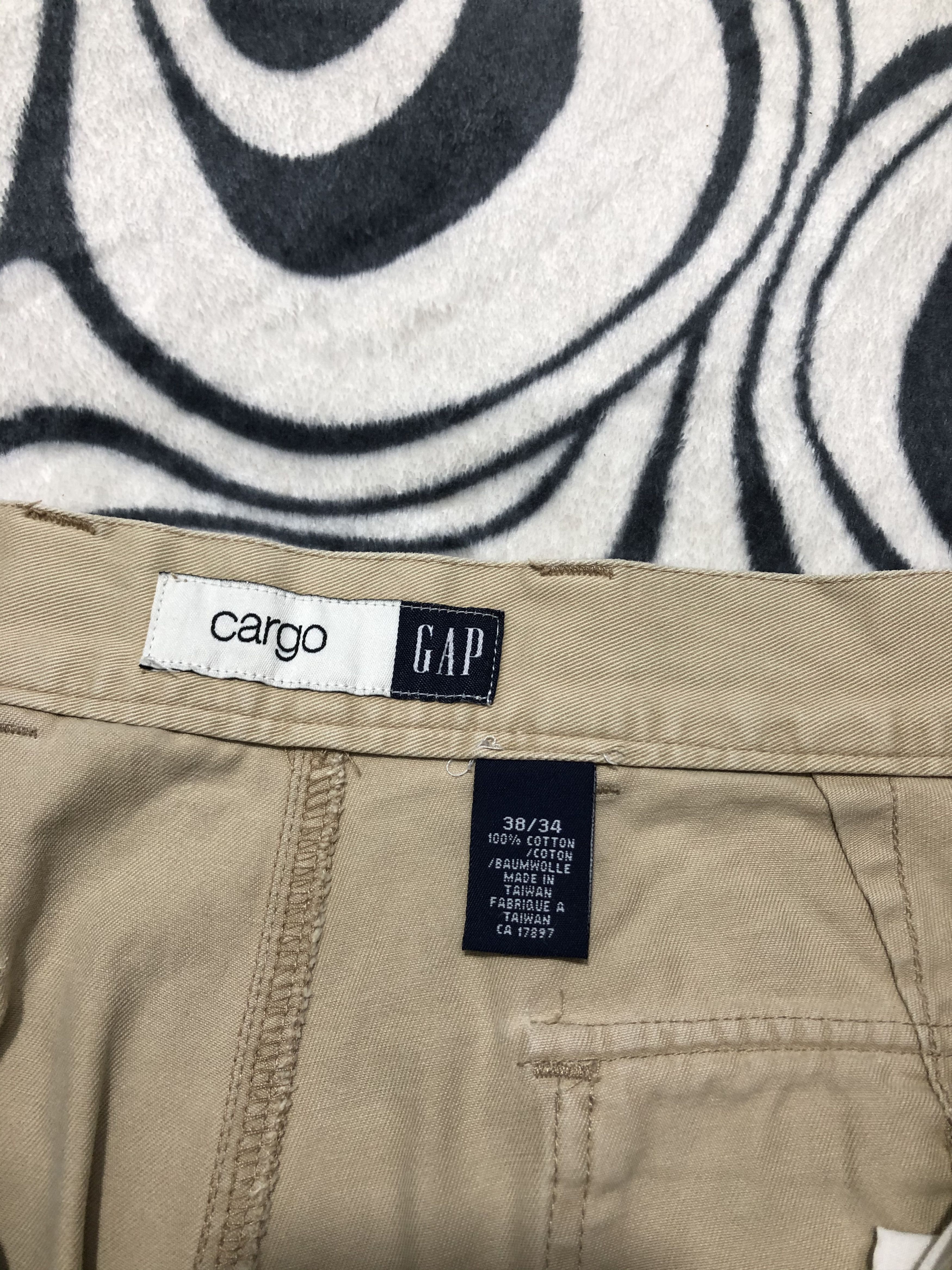 Gap Gap Mens Multipocket Cargo Pants Y2K Size US 38 / EU 54 - 5 Thumbnail