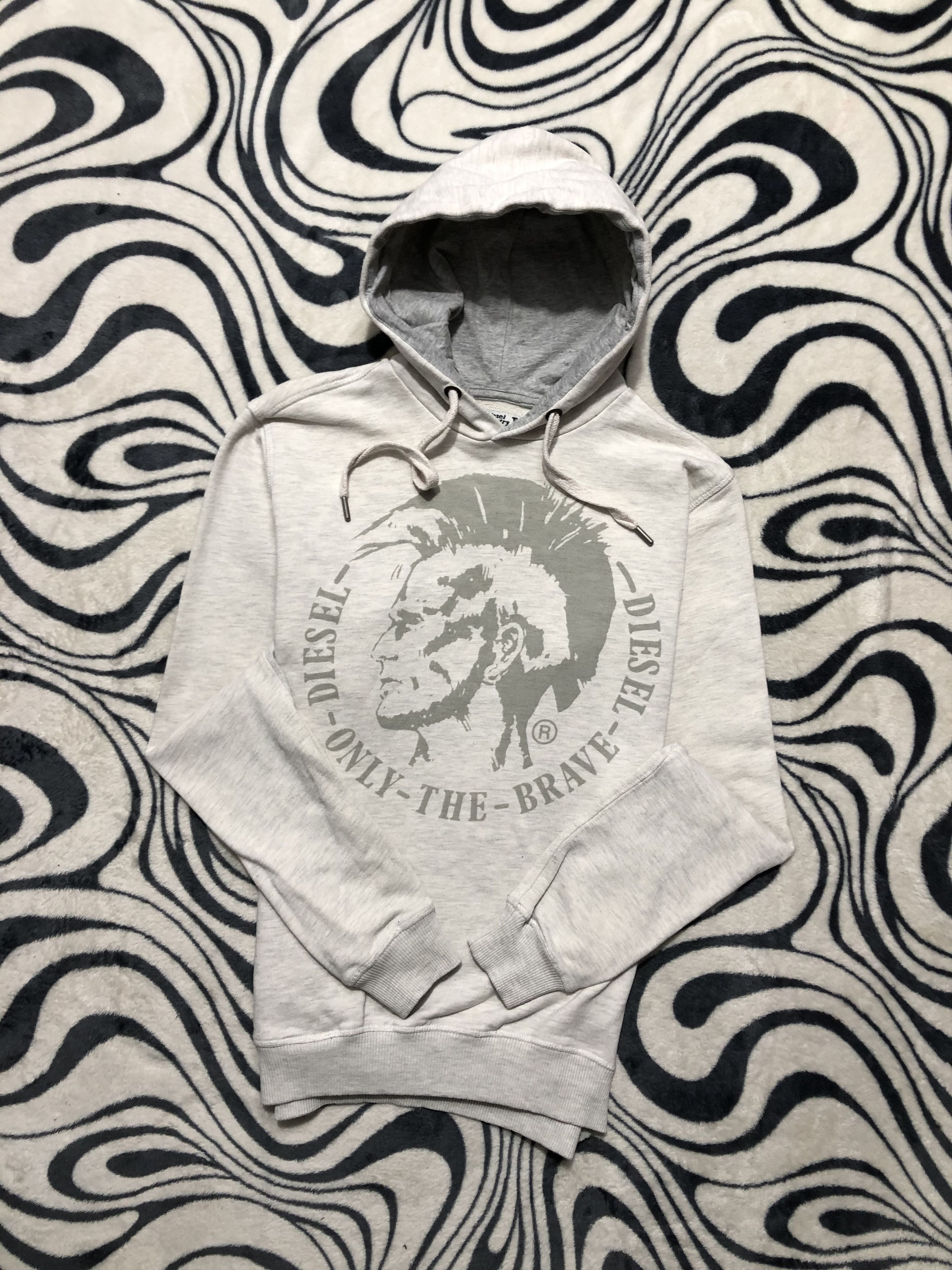 Diesel Diesel Vintage Mens Big Logo Hoodie Size US M / EU 48-50 / 2 - 1 Thumbnail