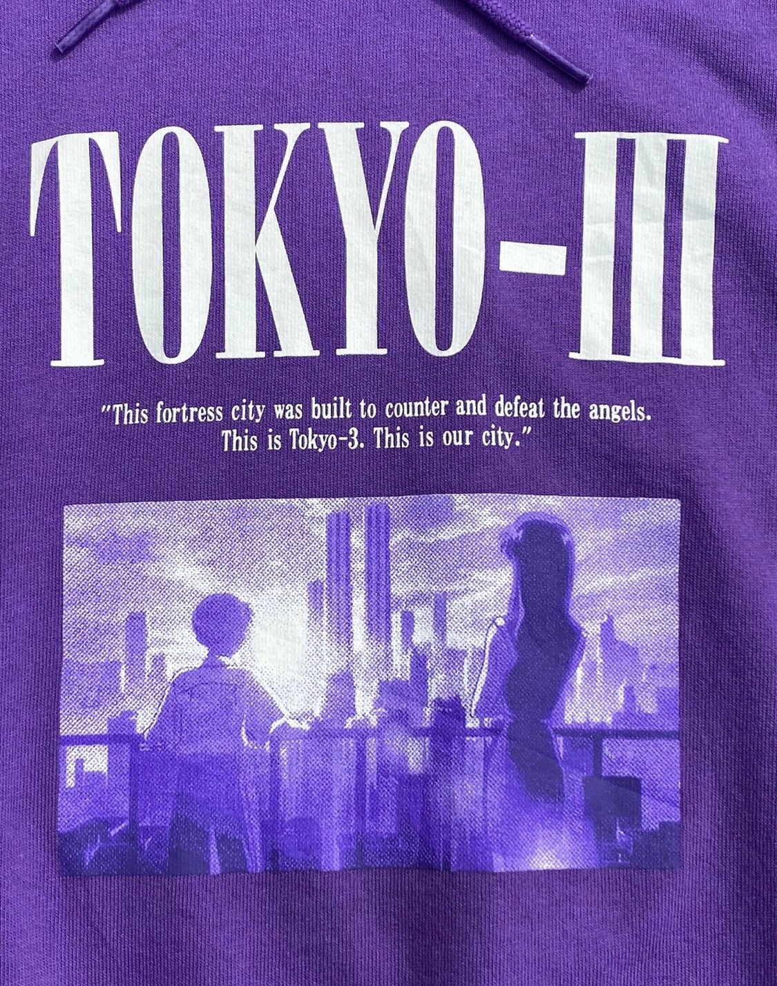 Anime × Uniqlo Authentic Neon Genesis Evangelion Tokyo III x GU Sweatshirt Size US S / EU 44-46 / 1 - 2 Thumbnail