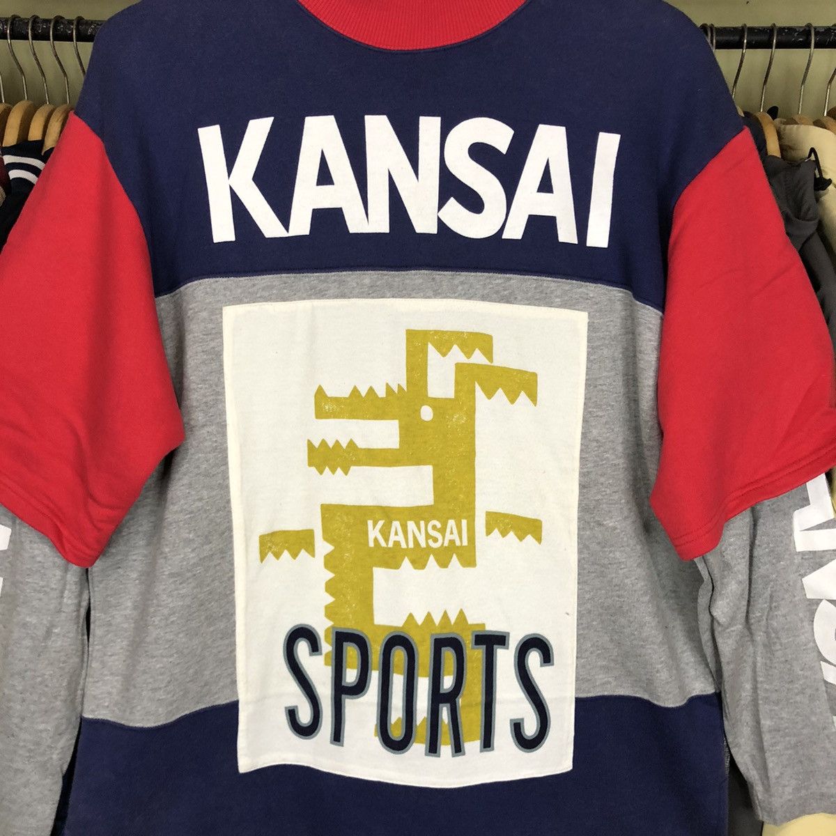 Japanese Brand × Kansai Yamamoto Vintage Kansai Sport Yamamoto Big Logo Spell Out Size US M / EU 48-50 / 2 - 3 Thumbnail