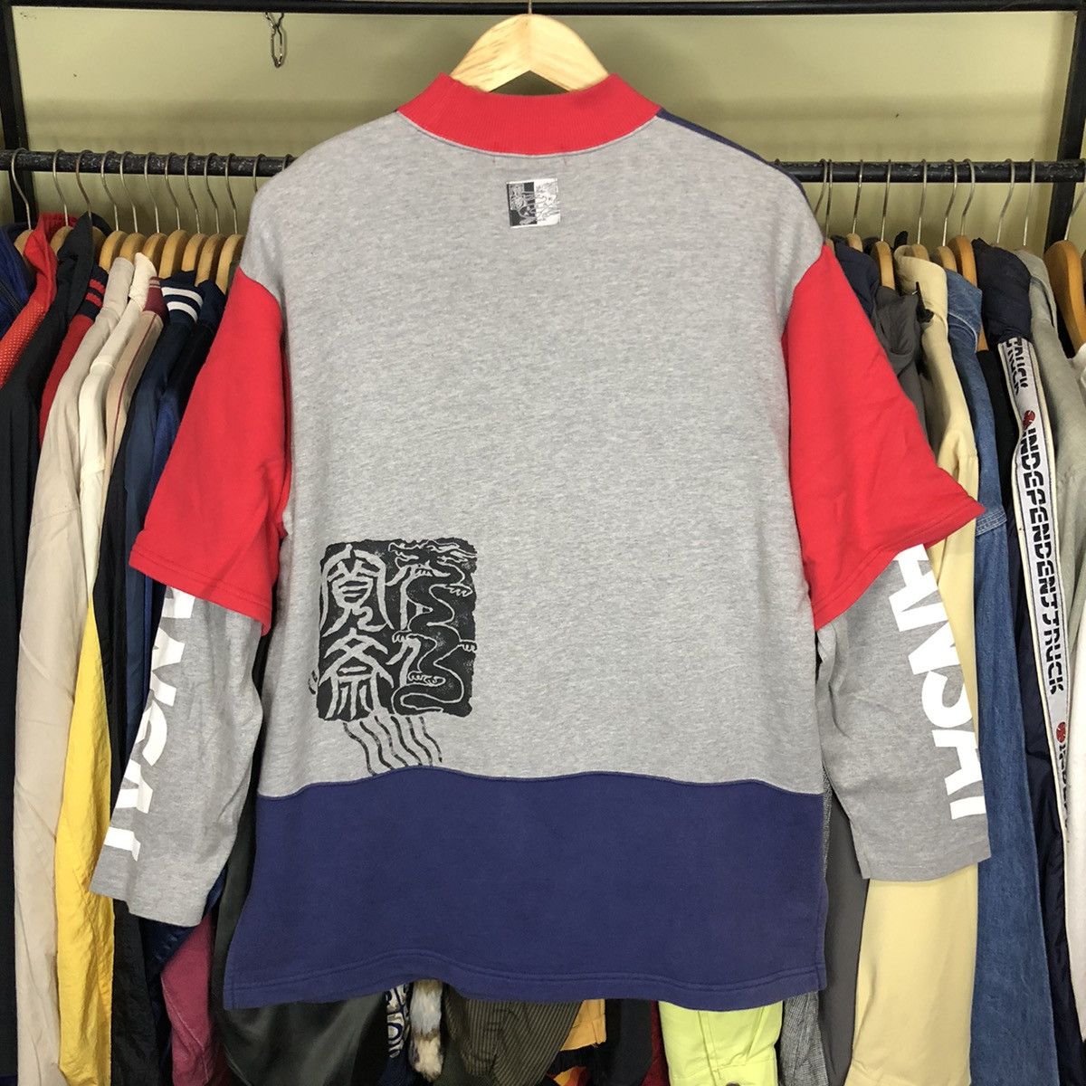 Japanese Brand × Kansai Yamamoto Vintage Kansai Sport Yamamoto Big Logo Spell Out Size US M / EU 48-50 / 2 - 2 Thumbnail