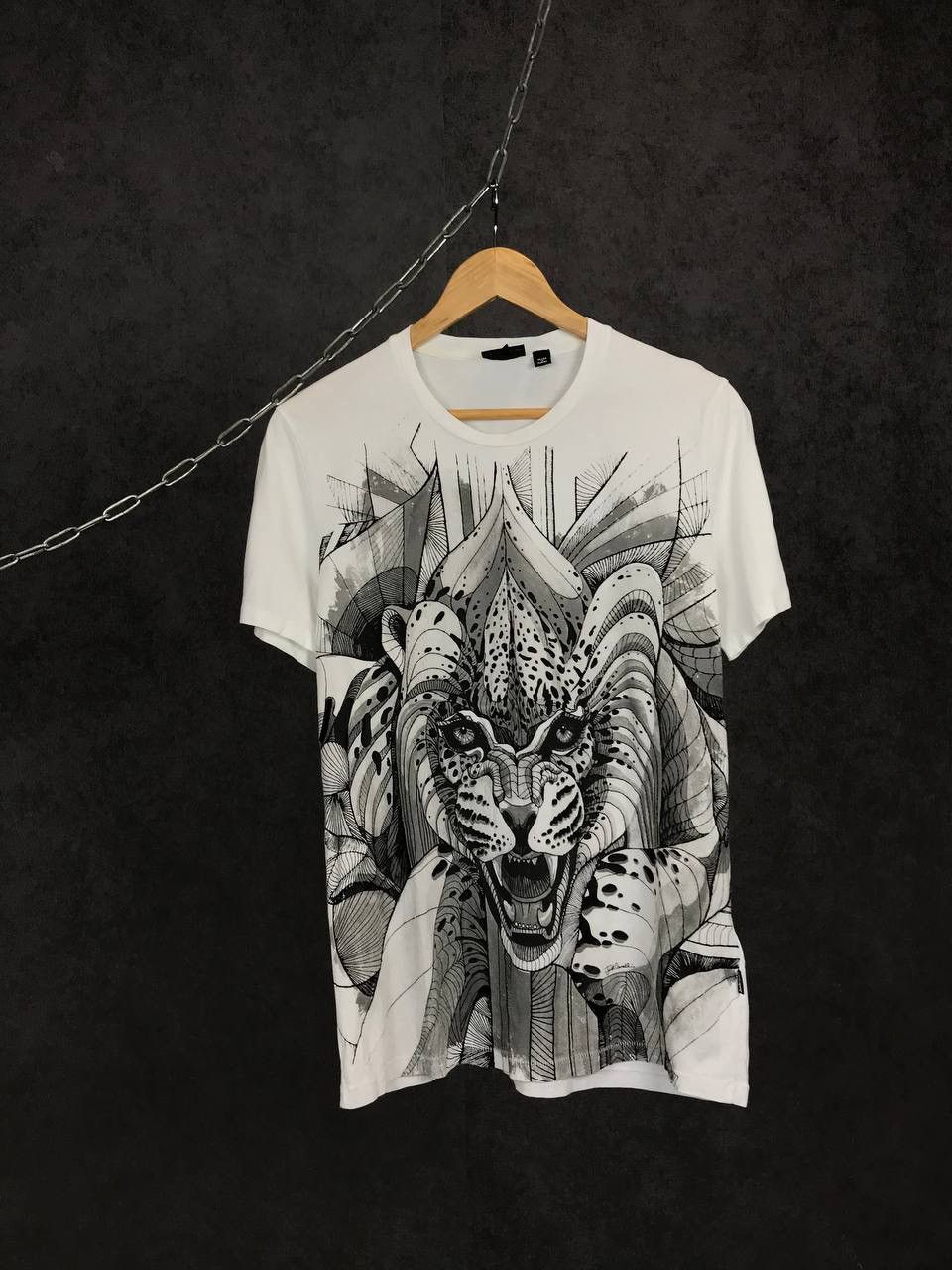 Designer × Just Cavalli Just Cavalli designer luxury art tee Size US S / EU 44-46 / 1 - 1 Thumbnail