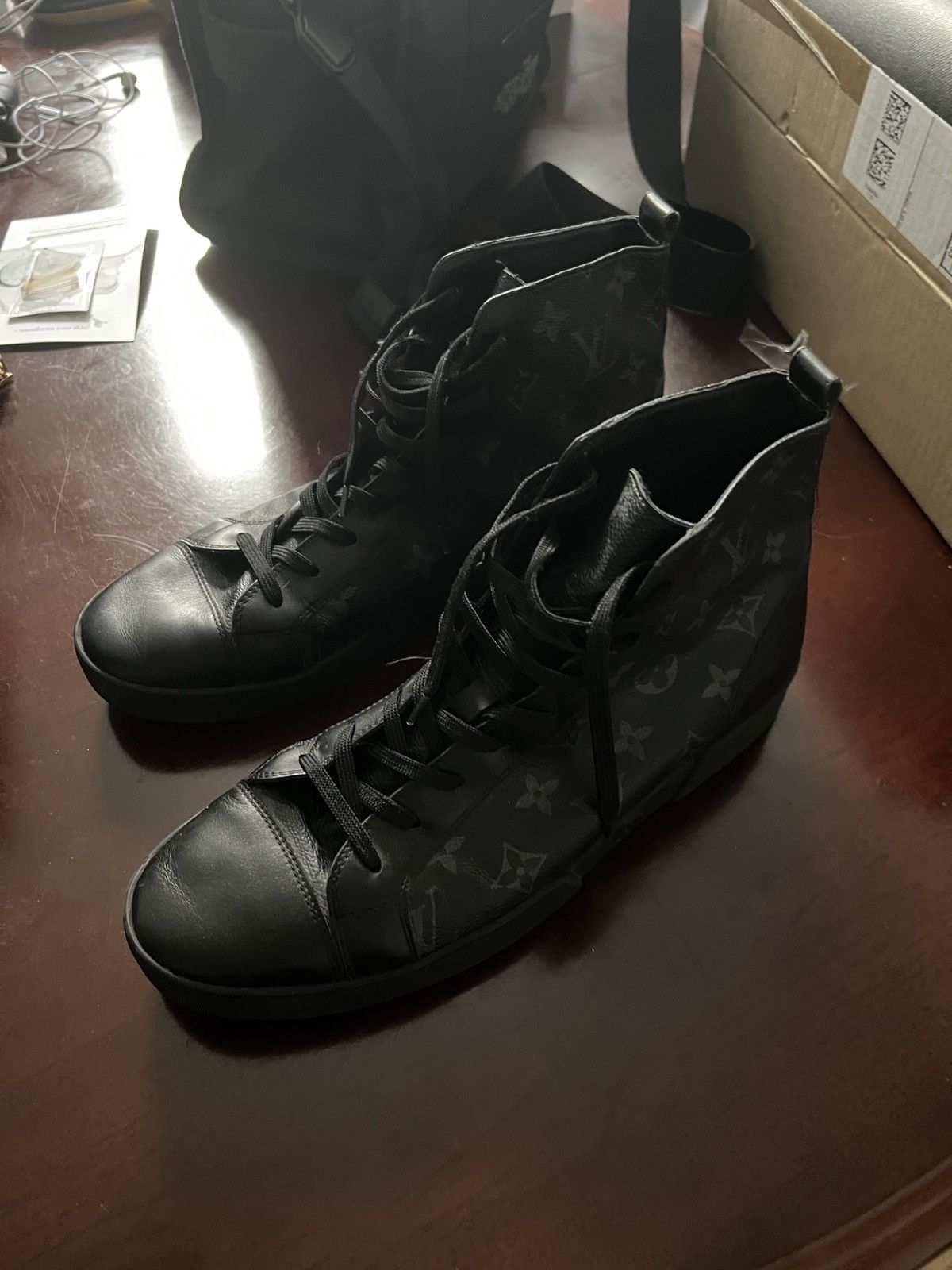 Louis Vuitton Match-up Sneaker Boot in Black