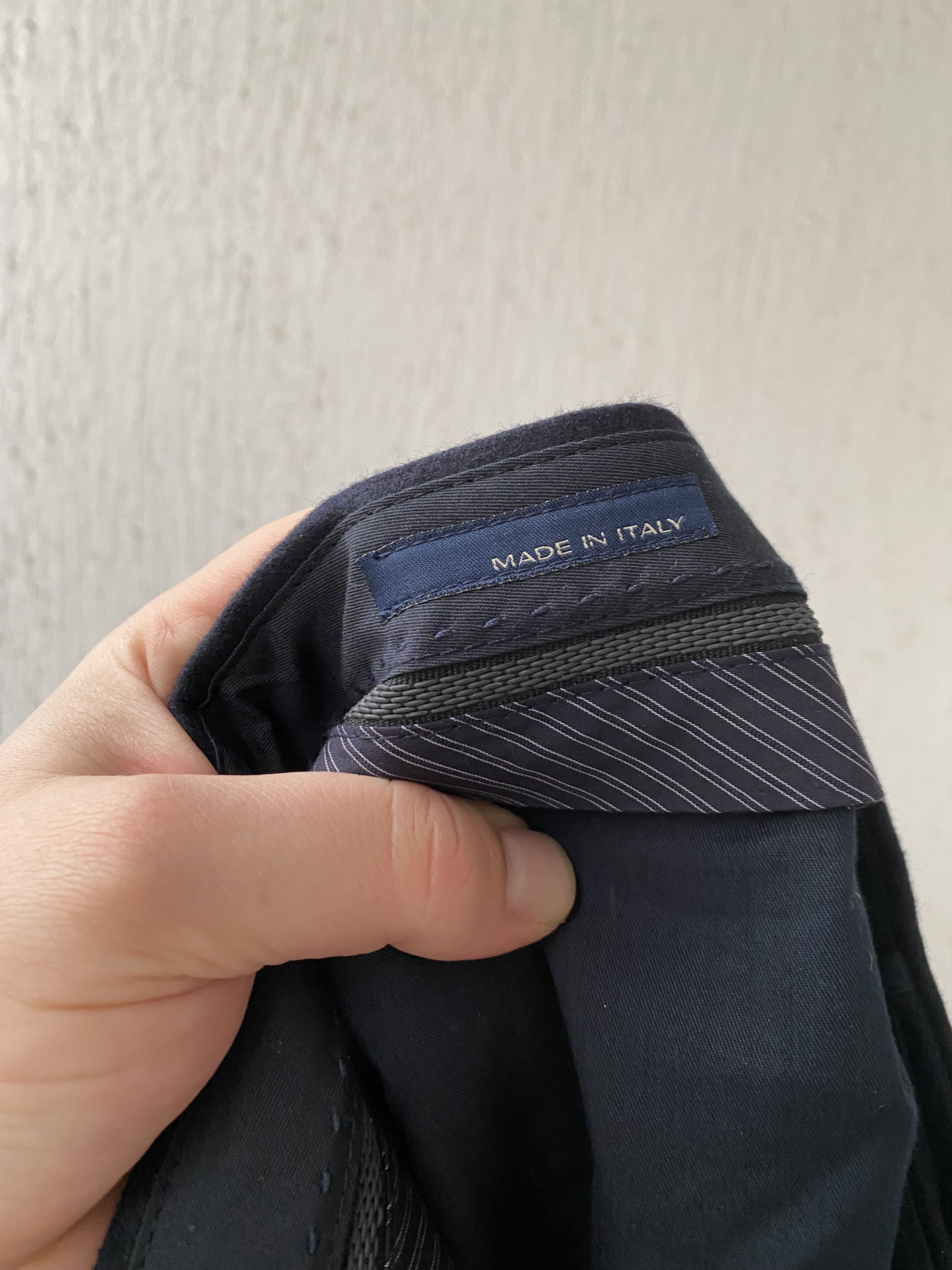 Lardini navy wool pant Size US 36 / EU 52 - 4 Thumbnail