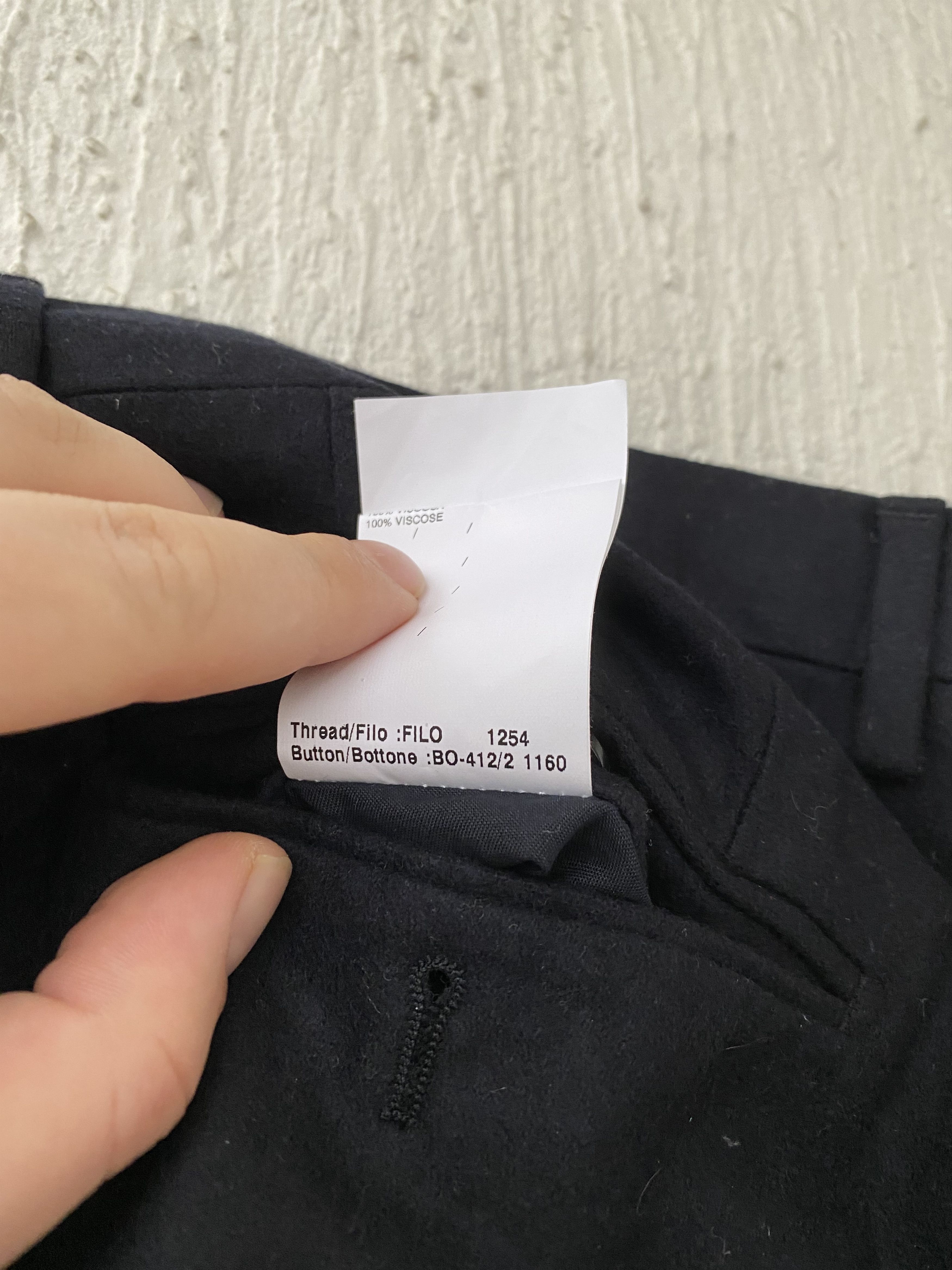 Lardini navy wool pant Size US 36 / EU 52 - 7 Thumbnail
