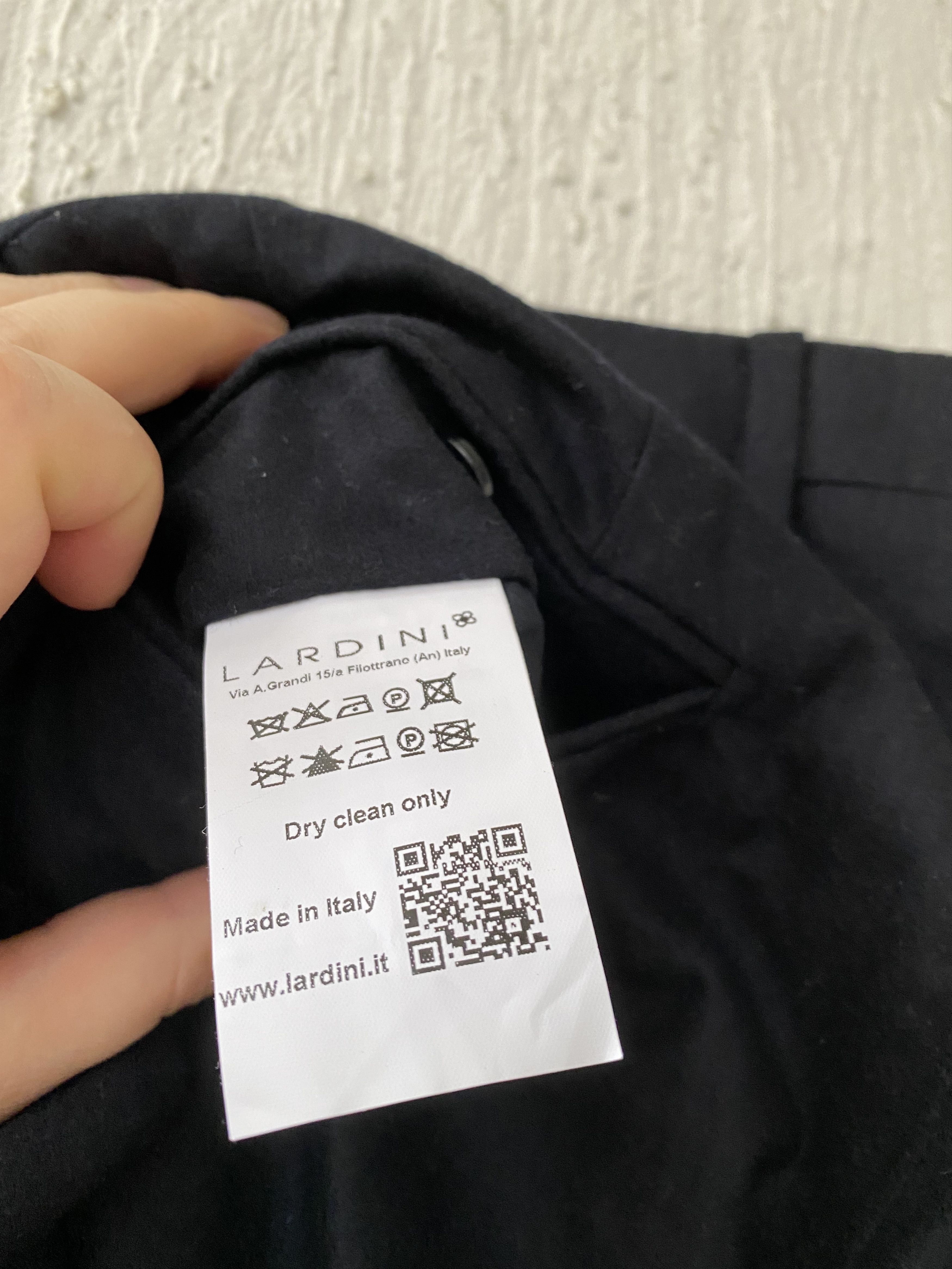Lardini navy wool pant Size US 36 / EU 52 - 5 Thumbnail