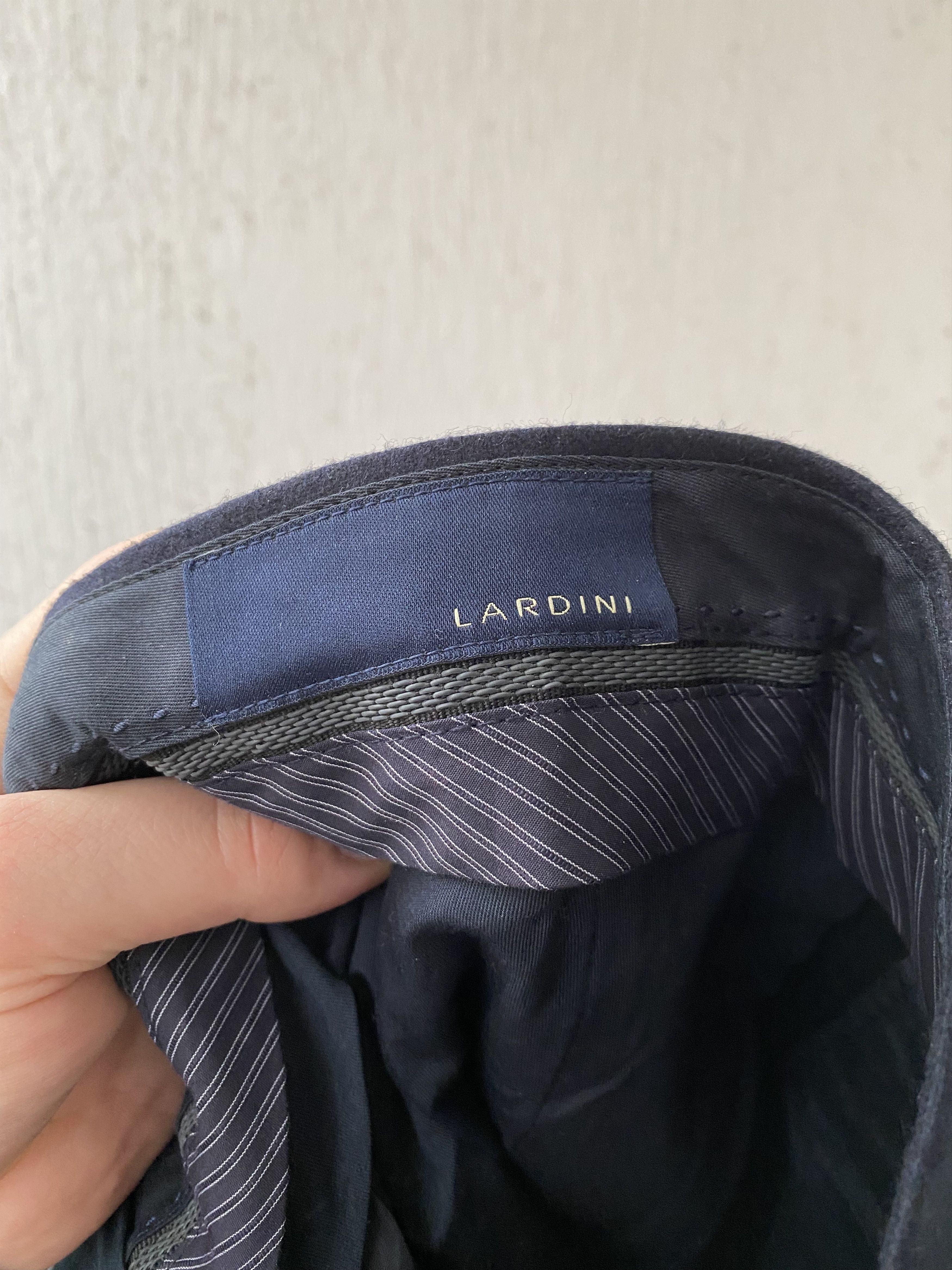 Lardini navy wool pant Size US 36 / EU 52 - 3 Thumbnail