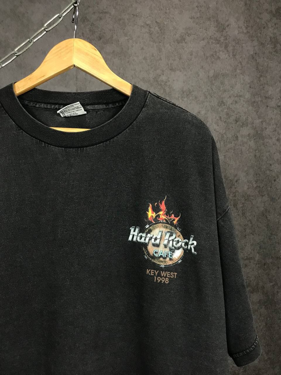 Hard Rock Cafe Hard Rock Cafe Key West 1998 made in USA vintage overprinted Size US XXL / EU 58 / 5 - 5 Thumbnail
