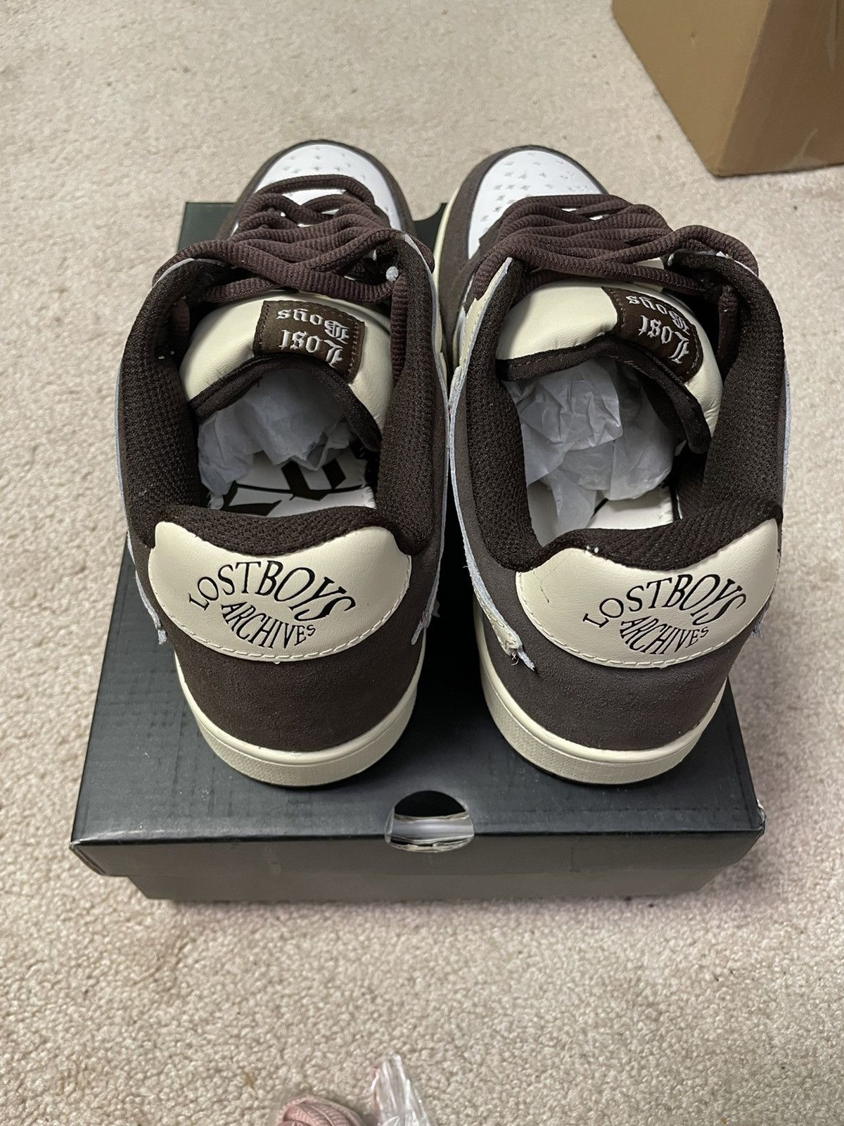 Designer Lost Boys Tony Low Mocha WOMENS Size US 10.5 / EU 43-44 - 4 Thumbnail