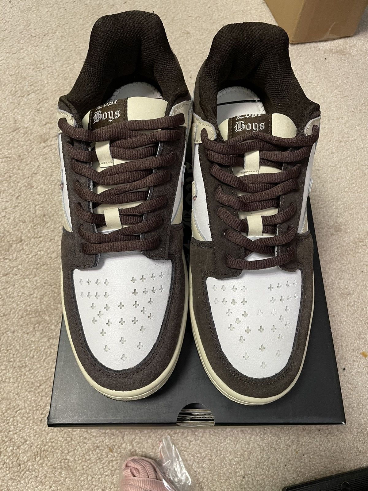 Designer Lost Boys Tony Low Mocha WOMENS Size US 10.5 / EU 43-44 - 3 Thumbnail