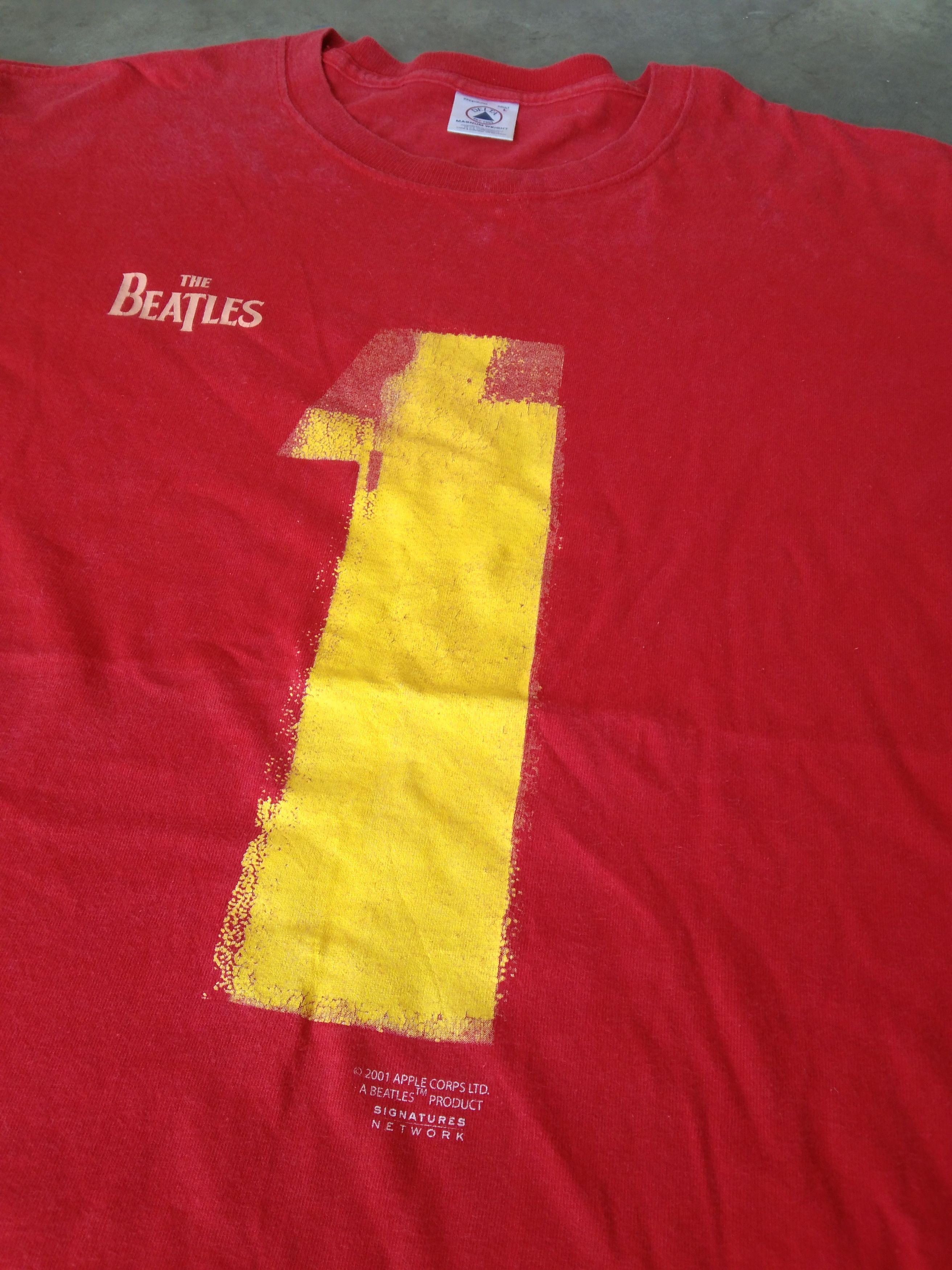 Band Tees × Vintage Vintage 2001 The Beatles Size US L / EU 52-54 / 3 - 4 Thumbnail