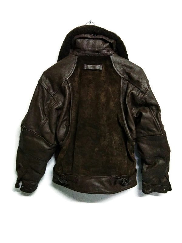 Japanese Brand Vintage Japanese Brand BA-TSU Leather Jacket Size US L / EU 52-54 / 3 - 2 Preview