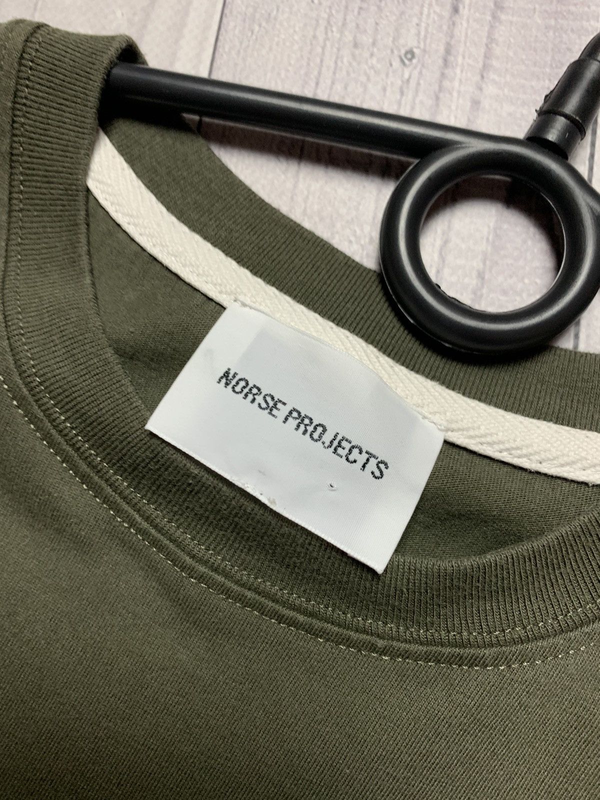 Norse Projects Norse project tee khaki size S Size US S / EU 44-46 / 1 - 3 Thumbnail