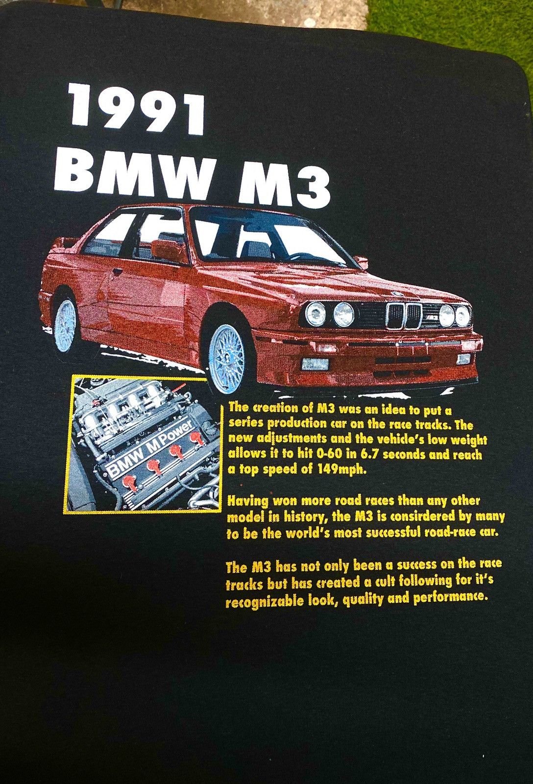 Japanese Brand × Vintage BMW E30 M3 tee Size US XL / EU 56 / 4 - 2 Thumbnail