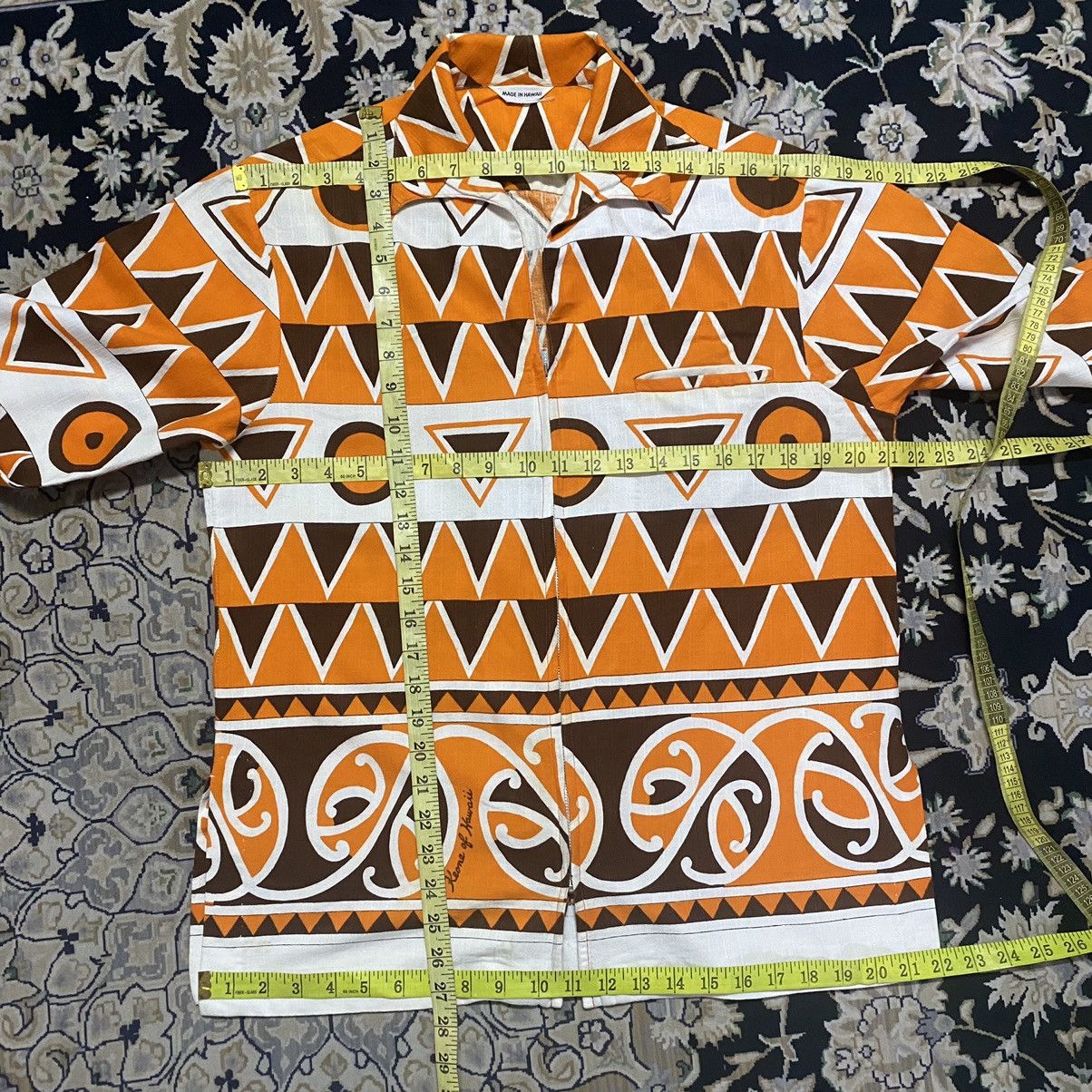 Vintage Vintage 50s Keone of Hawai Zip up shirt Abstract Size US M / EU 48-50 / 2 - 20 Thumbnail