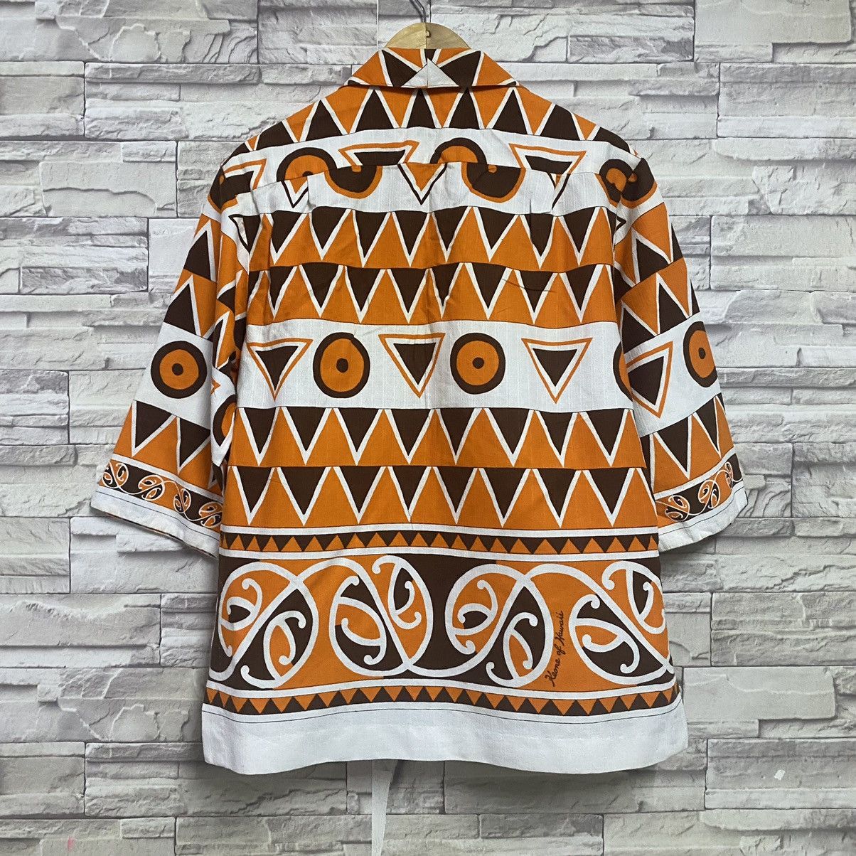 Vintage Vintage 50s Keone of Hawai Zip up shirt Abstract Size US M / EU 48-50 / 2 - 13 Thumbnail