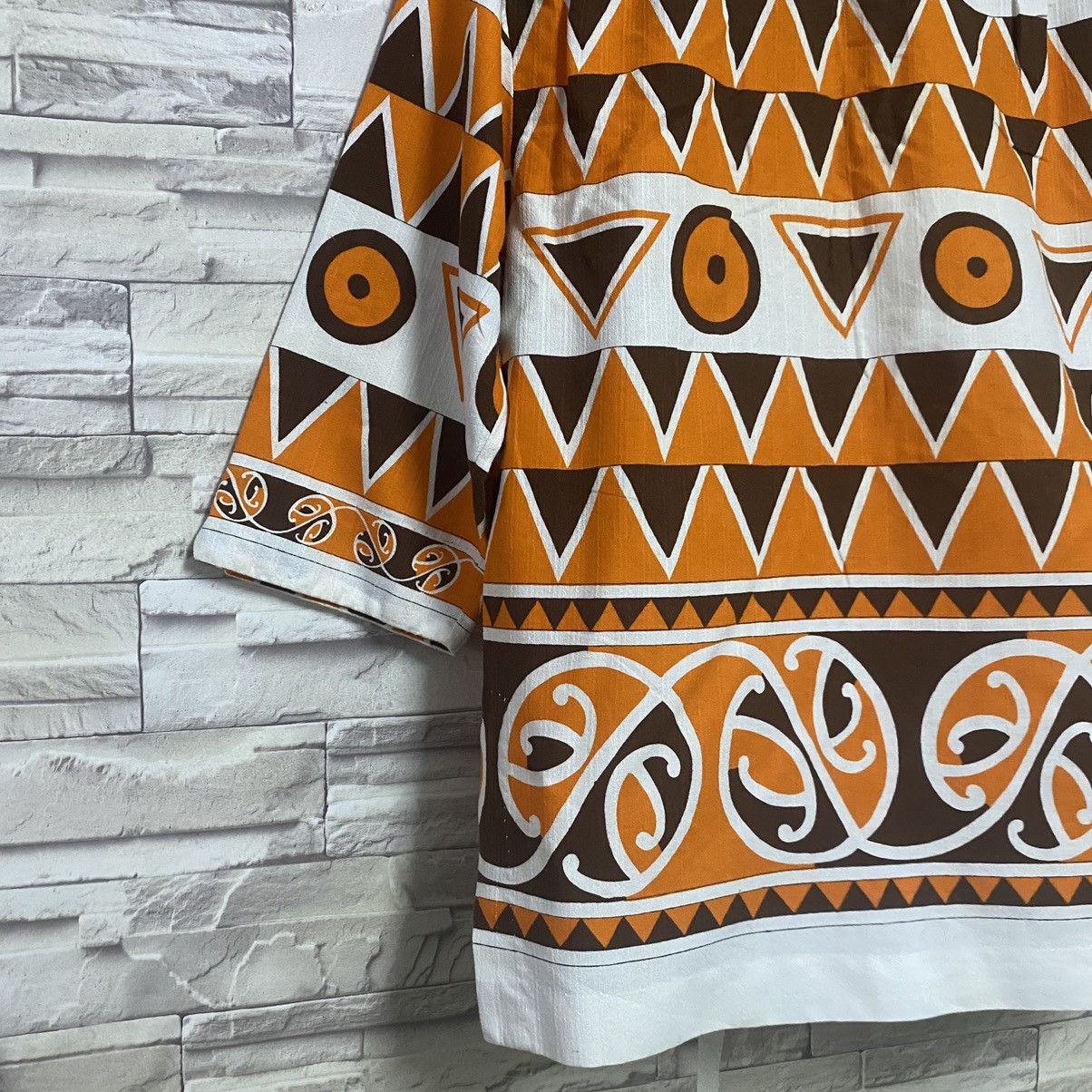 Vintage Vintage 50s Keone of Hawai Zip up shirt Abstract Size US M / EU 48-50 / 2 - 14 Thumbnail