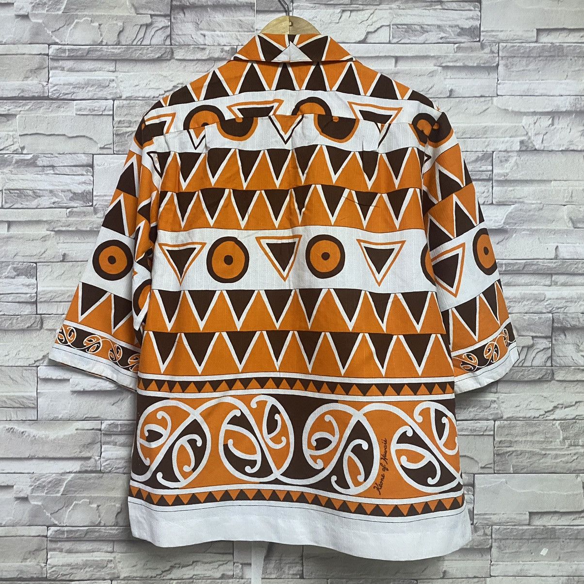Vintage Vintage 50s Keone of Hawai Zip up shirt Abstract Size US M / EU 48-50 / 2 - 12 Thumbnail