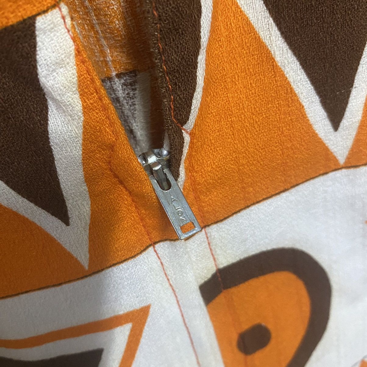 Vintage Vintage 50s Keone of Hawai Zip up shirt Abstract Size US M / EU 48-50 / 2 - 10 Thumbnail