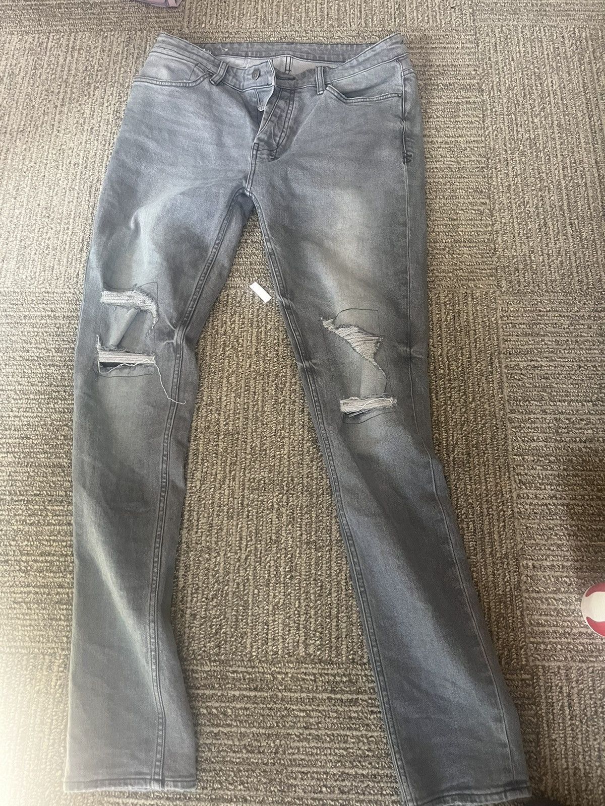 Ksubi Ksubi smoke grey van winkle jeans Grailed