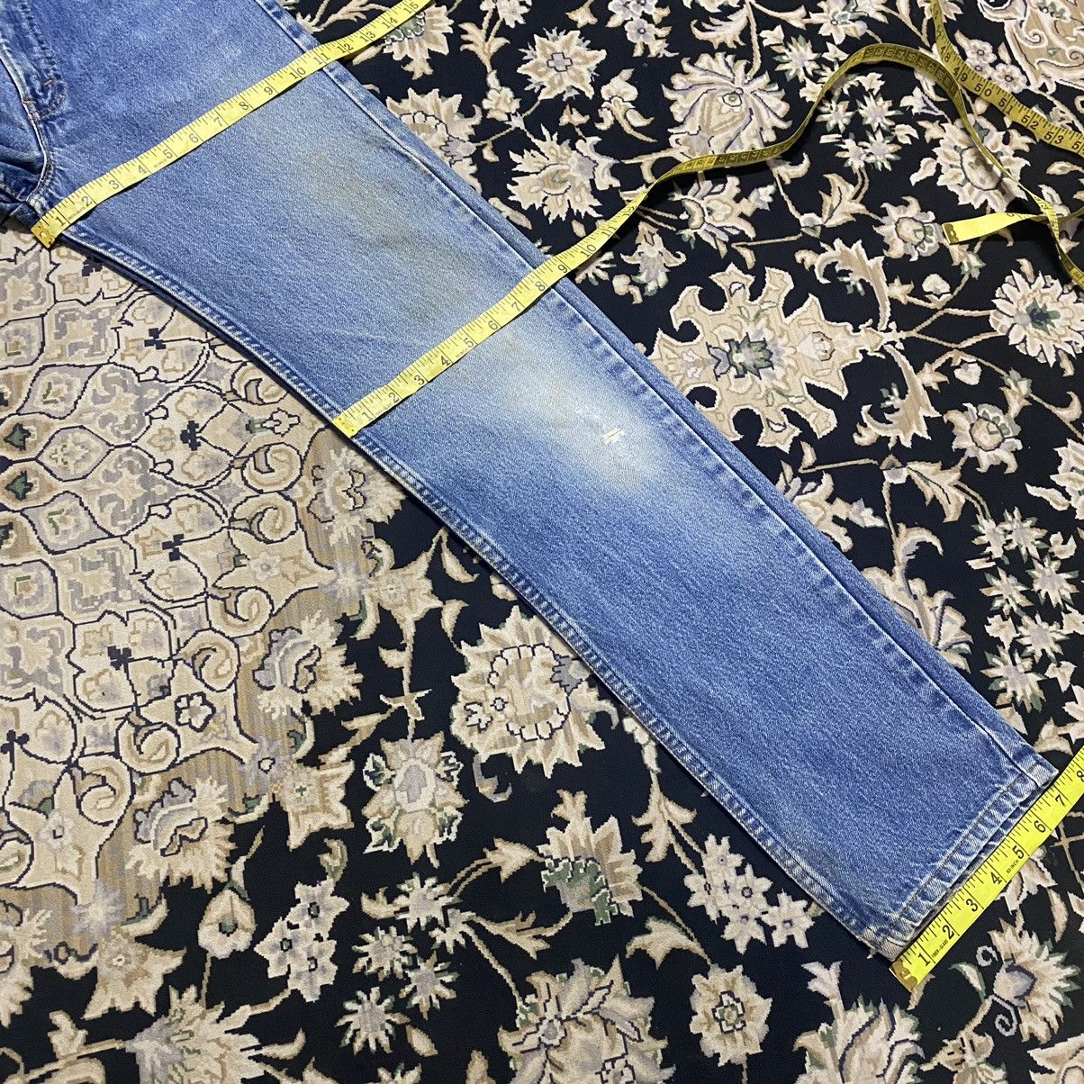 Levi's Vintage 80s Levis 505 Distressed Jeans 29x32 Made in USA Size US 29 - 21 Thumbnail