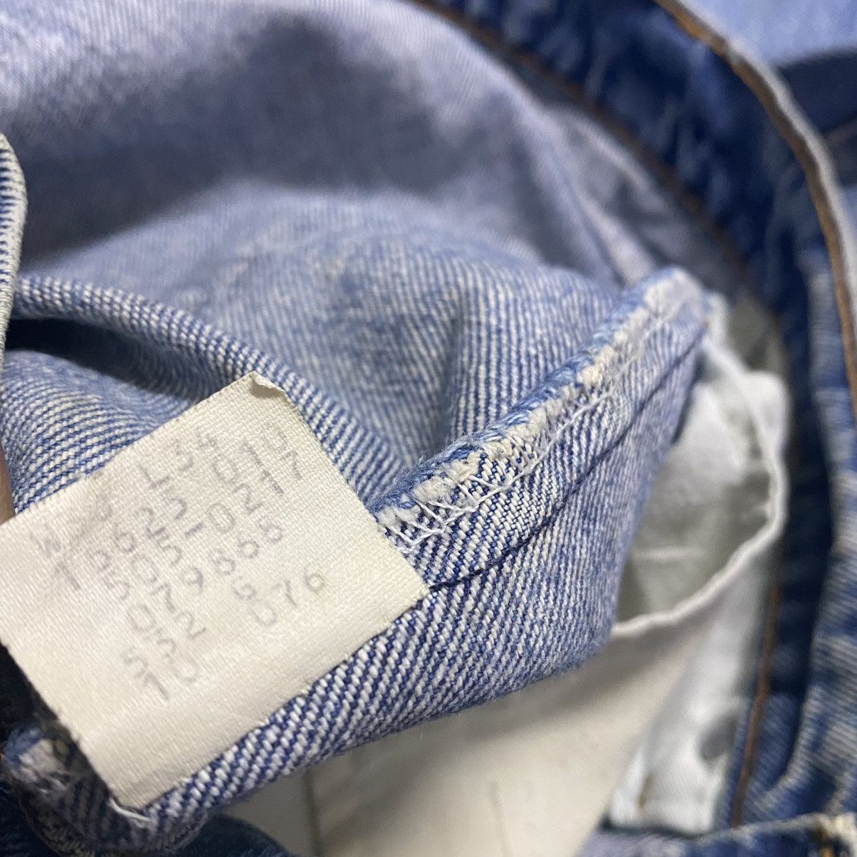 Levi's Vintage 80s Levis 505 Distressed Jeans 29x32 Made in USA Size US 29 - 18 Thumbnail