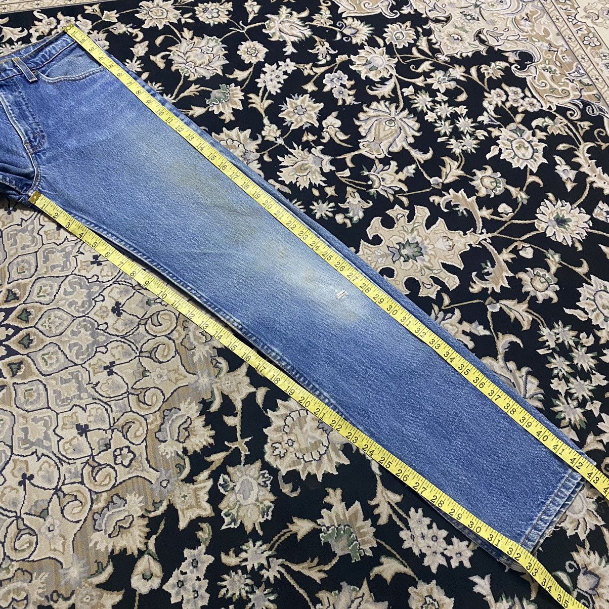 Levi's Vintage 80s Levis 505 Distressed Jeans 29x32 Made in USA Size US 29 - 20 Thumbnail