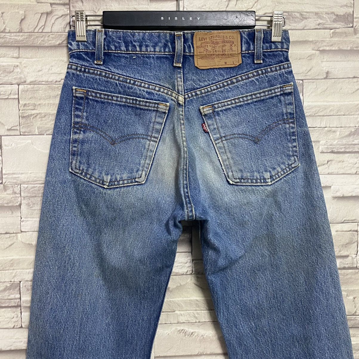 Levi's Vintage 80s Levis 505 Distressed Jeans 29x32 Made in USA Size US 29 - 10 Thumbnail