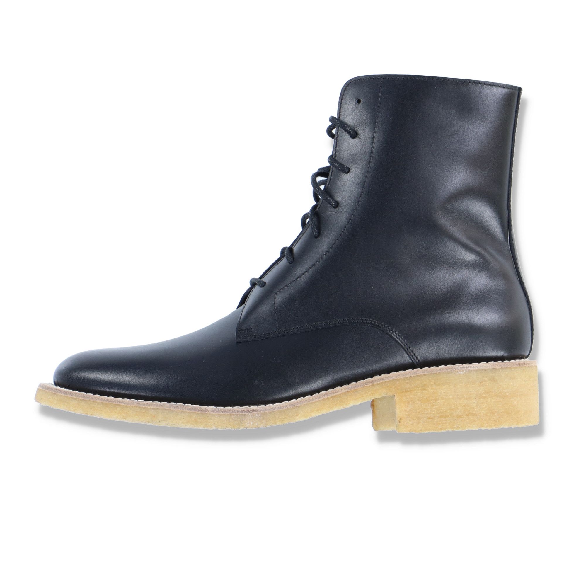 AMIRI CHELSEA CREPE SOLE BOOT. WORE ONE TIME Amiri Suede Chelsea Boots Black 42 US 9 2021 MFB001 - Très nyc main image 4