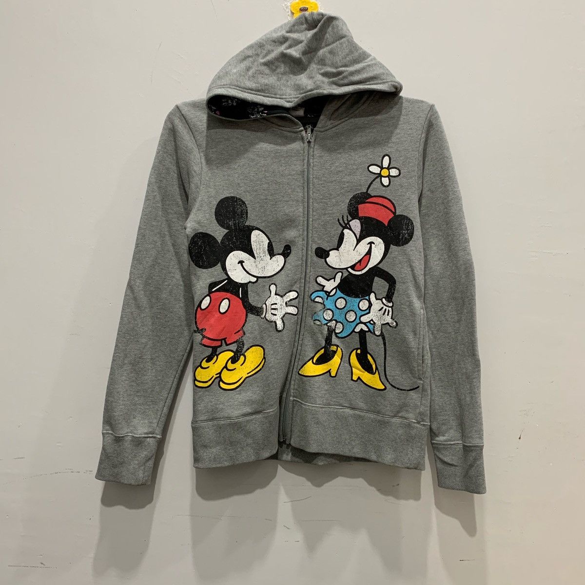 Disney × Japanese Brand × Mickey Mouse DISNEY Hoodie Size L Fit XS Size US XS / EU 42 / 0 - 1 Thumbnail