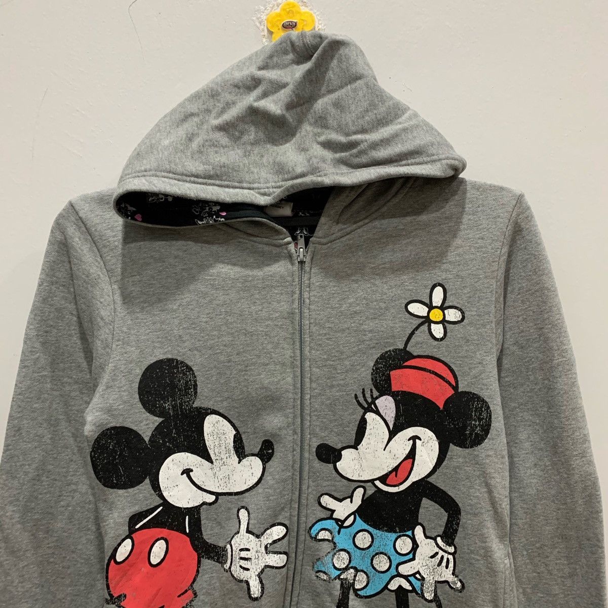 Disney × Japanese Brand × Mickey Mouse DISNEY Hoodie Size L Fit XS Size US XS / EU 42 / 0 - 2 Thumbnail