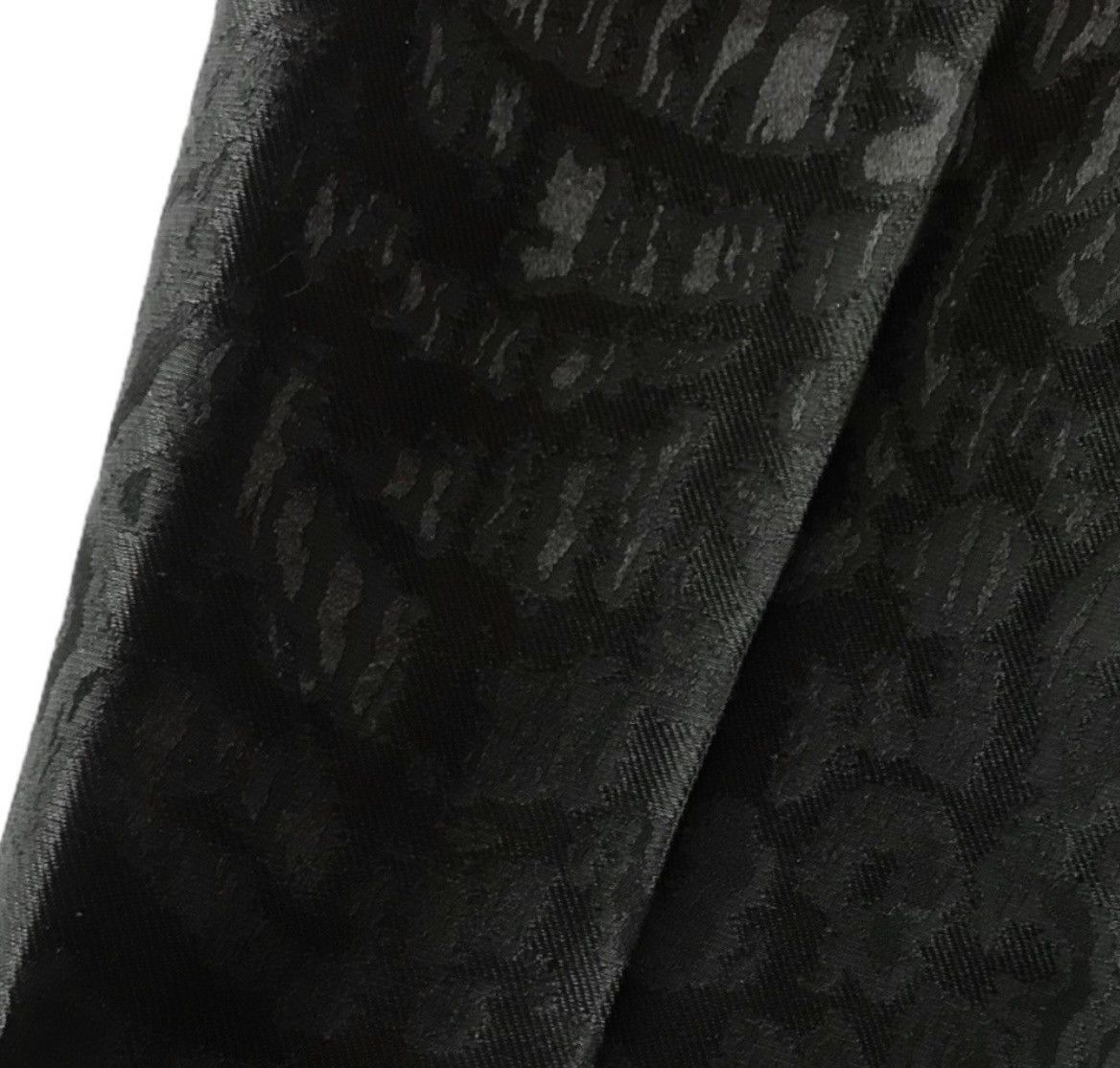 Hedi Slimane × Saint Laurent Paris Saint Laurent Black Tailored Leopard Pants Size 26" / US 2 / IT 38 - 7 Thumbnail