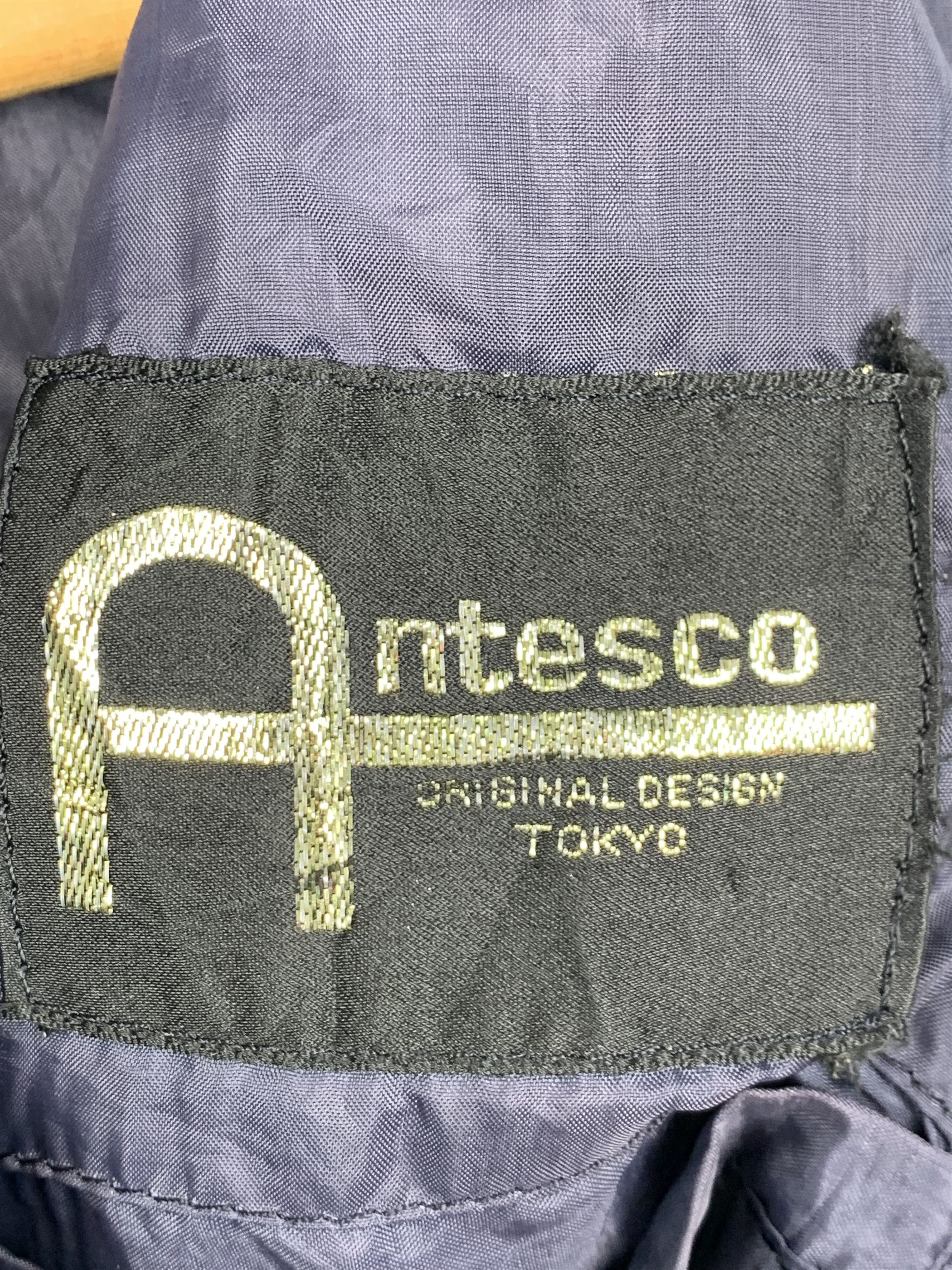 Vintage Vintage Antesco Leather Knit Jacket J1234 Size US M / EU 48-50 / 2 - 8 Thumbnail