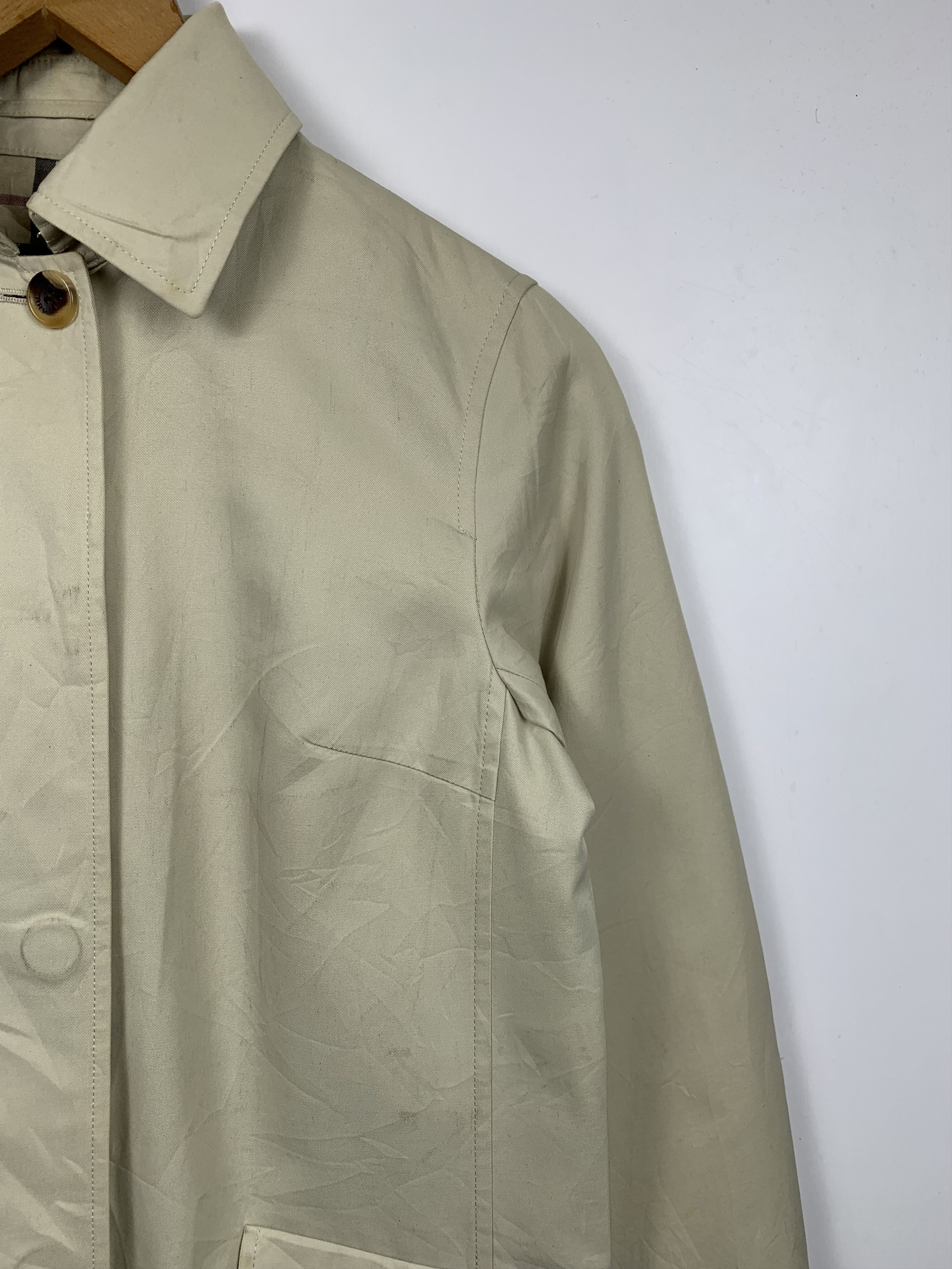 Burberry Vintage Burberry Novacheck Trench Coat Jacket J1237 Size US M / EU 48-50 / 2 - 4 Thumbnail