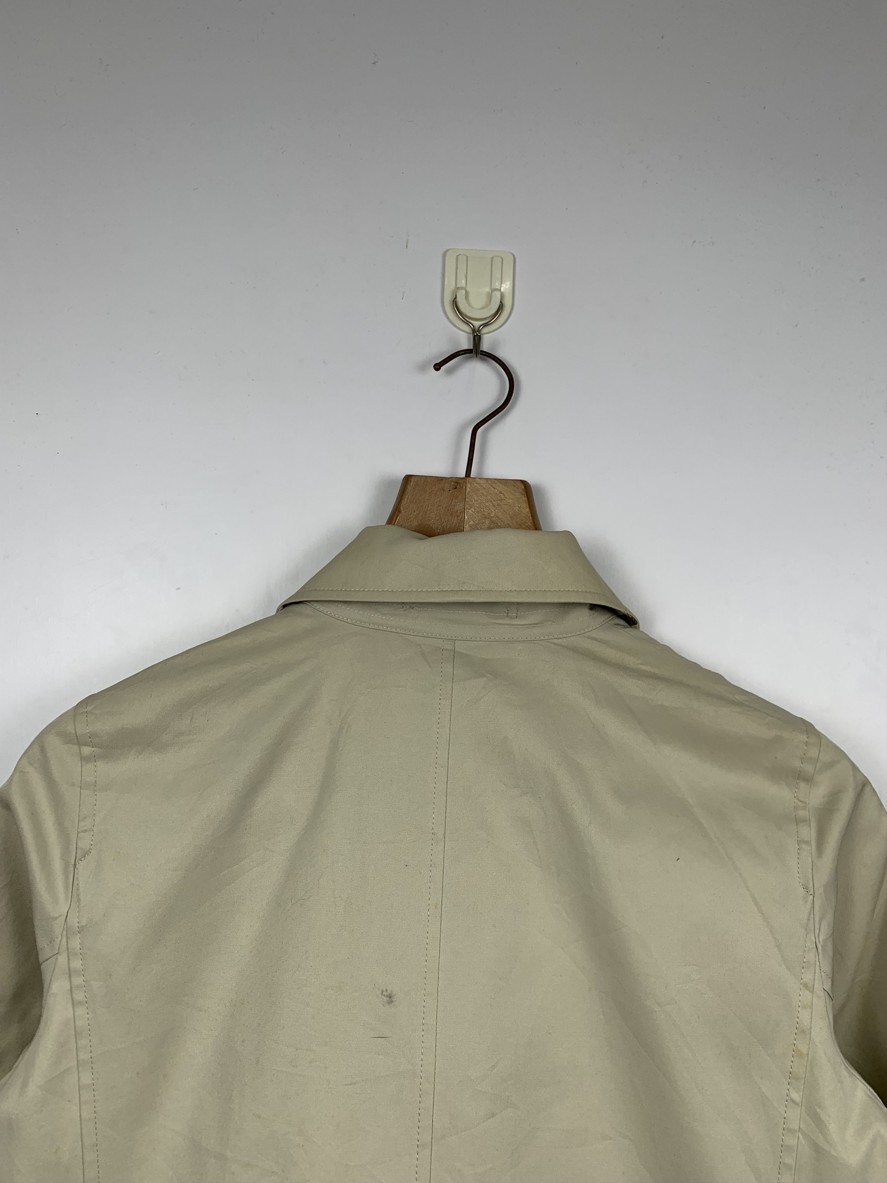 Burberry Vintage Burberry Novacheck Trench Coat Jacket J1237 Size US M / EU 48-50 / 2 - 15 Thumbnail