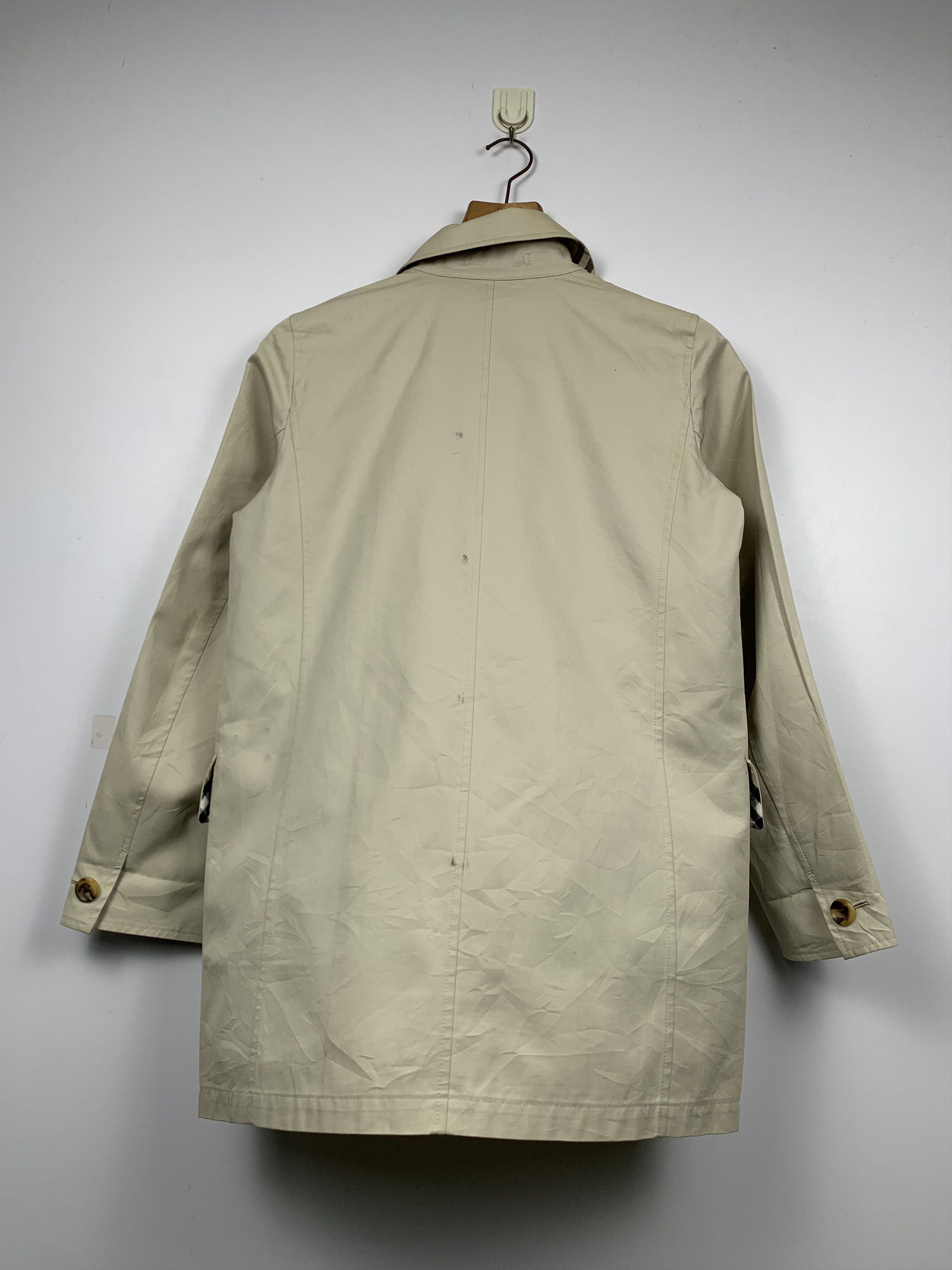 Burberry Vintage Burberry Novacheck Trench Coat Jacket J1237 Size US M / EU 48-50 / 2 - 14 Thumbnail