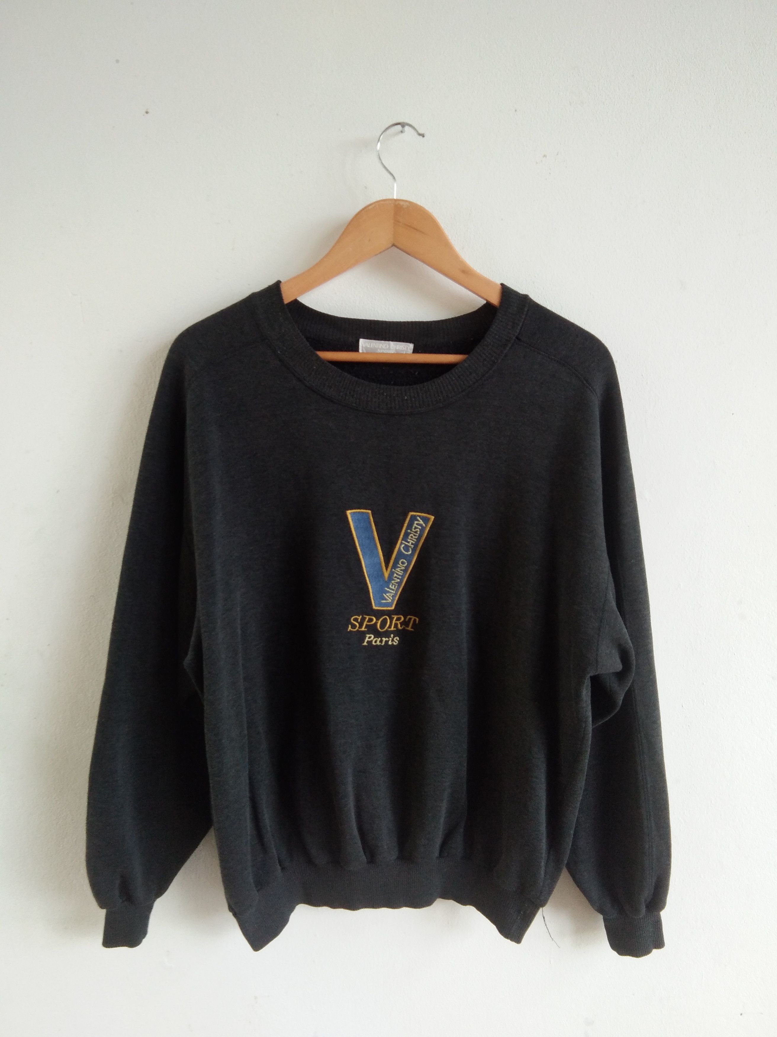 Vintage Valentino Christy Sport Paris Sweatshirt