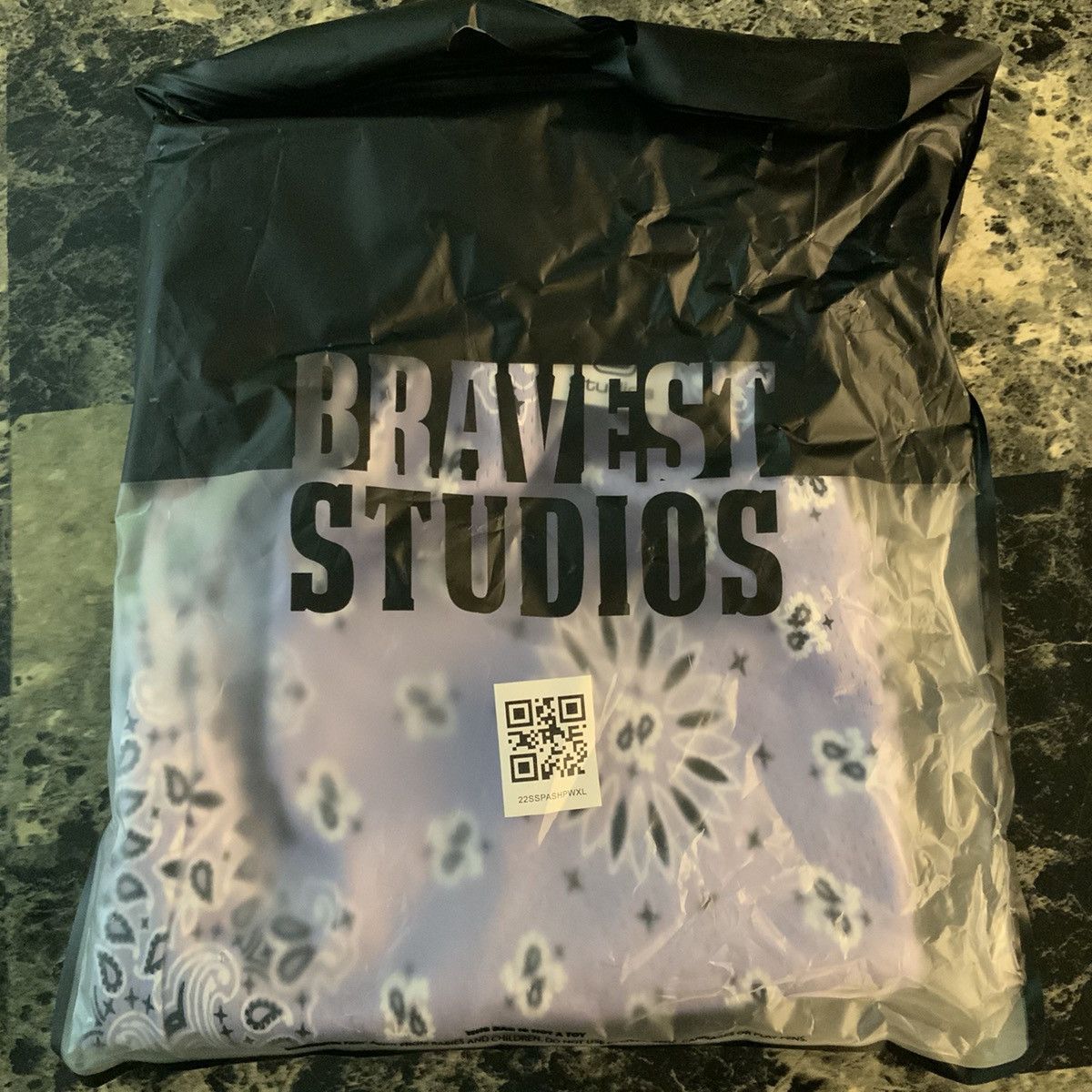 Lilac Paisley Shorts