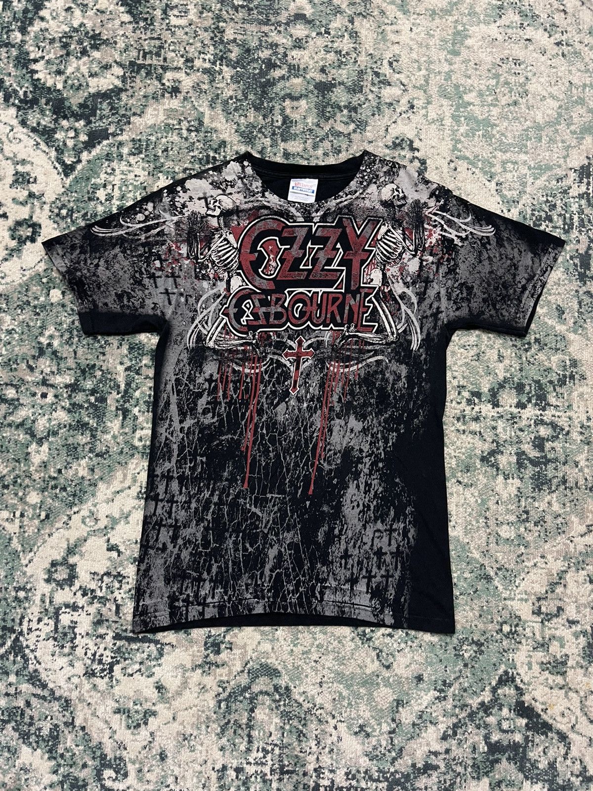 Band Tees × Ozzy Osbourne × Vintage Ozzy Ozbourne Vintage Ovp Size US S / EU 44-46 / 1 - 1 Thumbnail