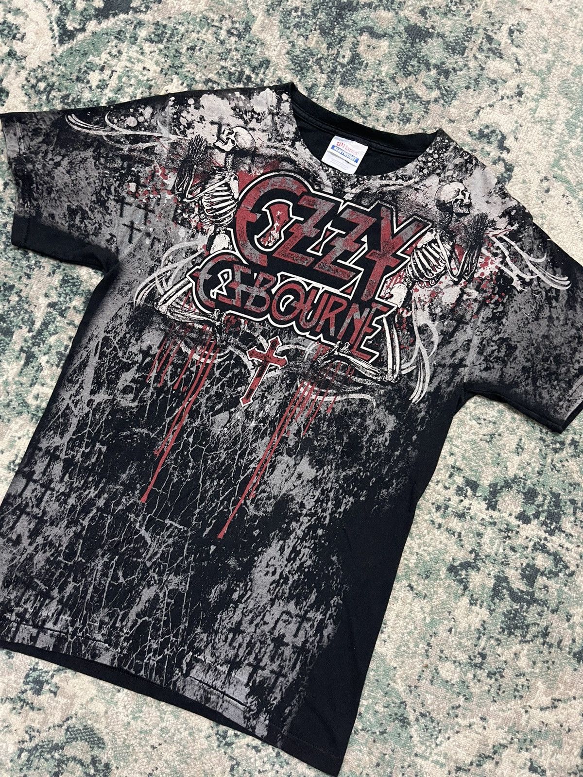 Band Tees × Ozzy Osbourne × Vintage Ozzy Ozbourne Vintage Ovp Size US S / EU 44-46 / 1 - 2 Thumbnail